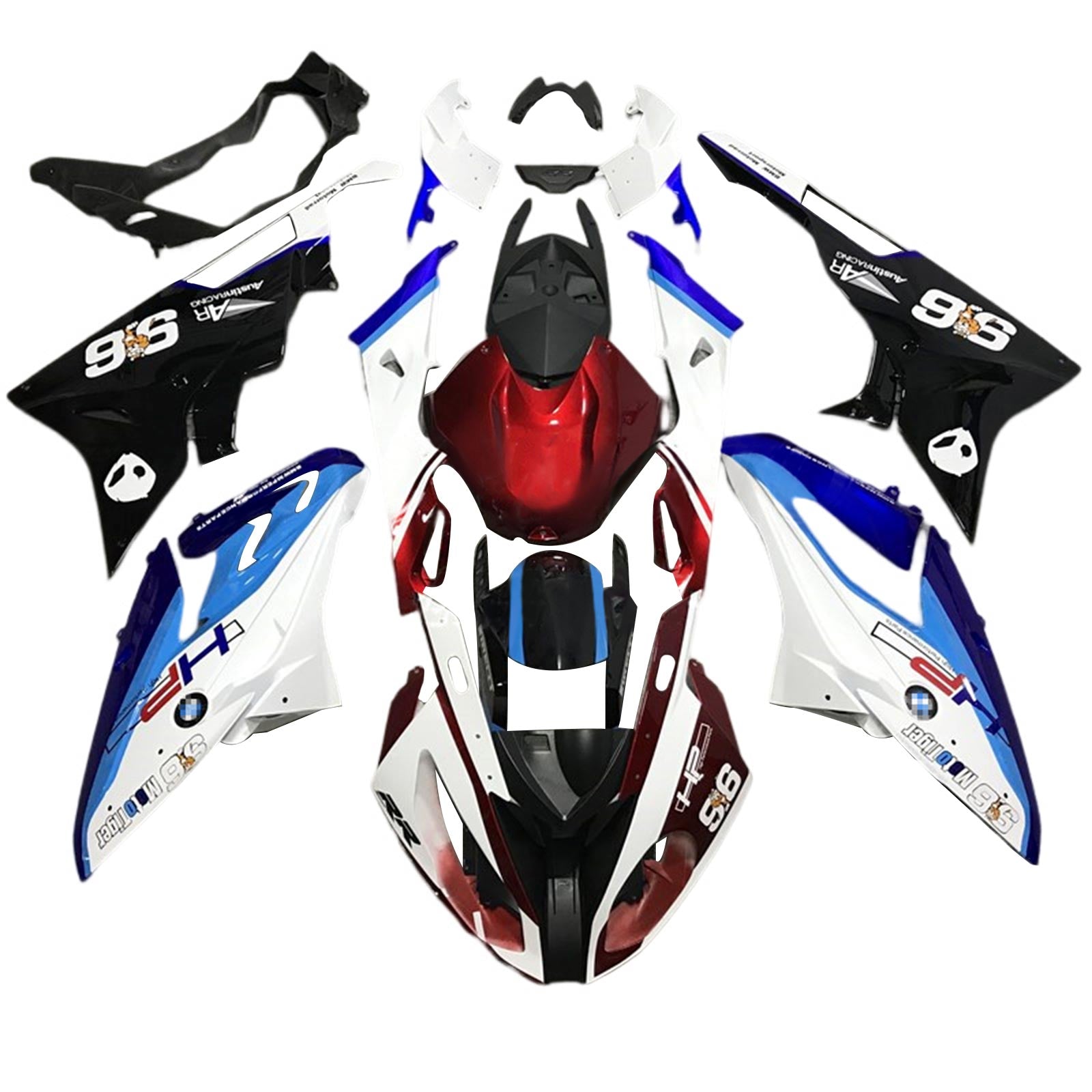 2017-2018 BMW S1000RR Fairing Kit Bodywork Plastic ABS