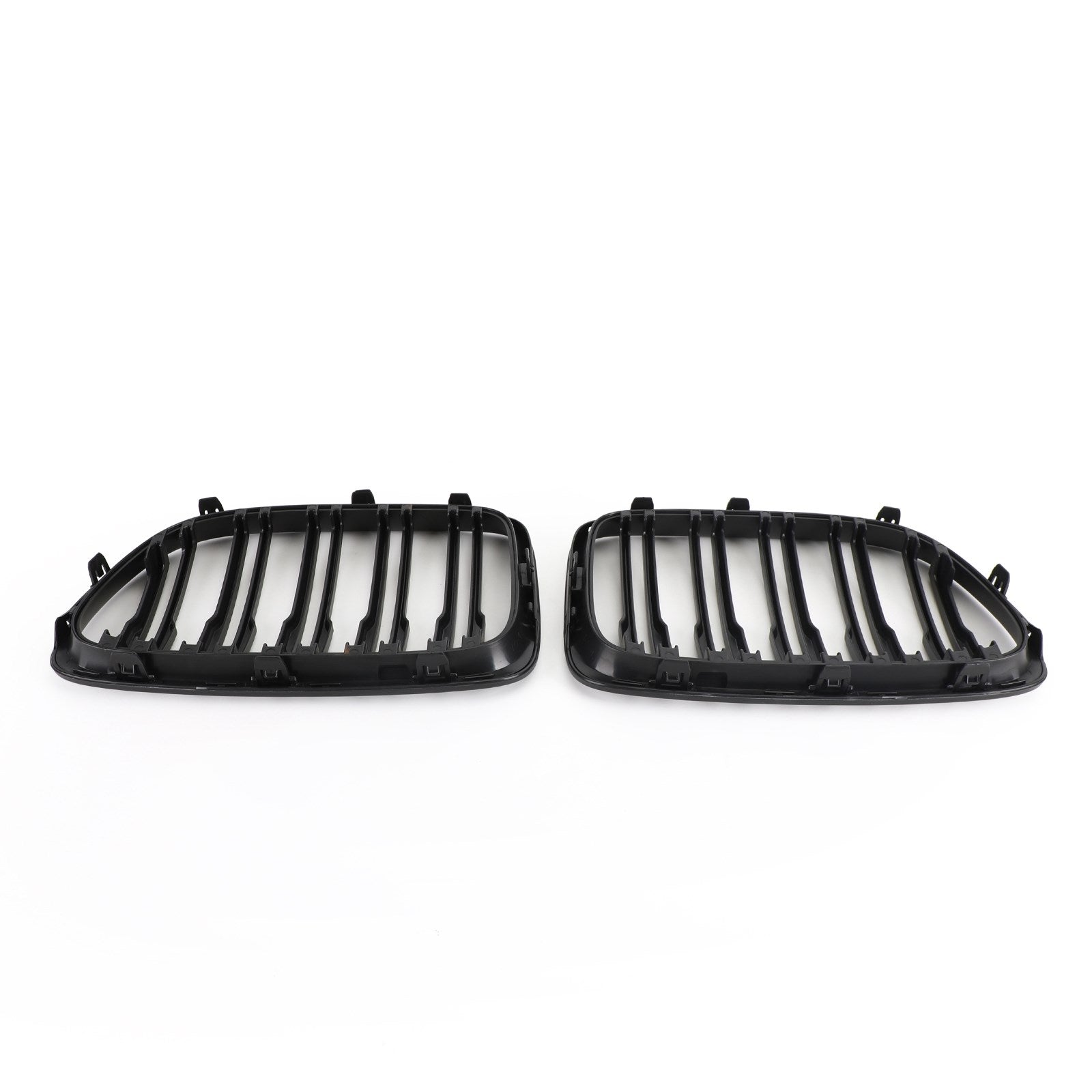 2009-2014 BMW X1 E84 Dual Slats Front Hood Kidney Grill Grille Matt Black/Gloss Black 51112993305 51112993306 51112993307 51112993308 51117347669 51117347670 Generic