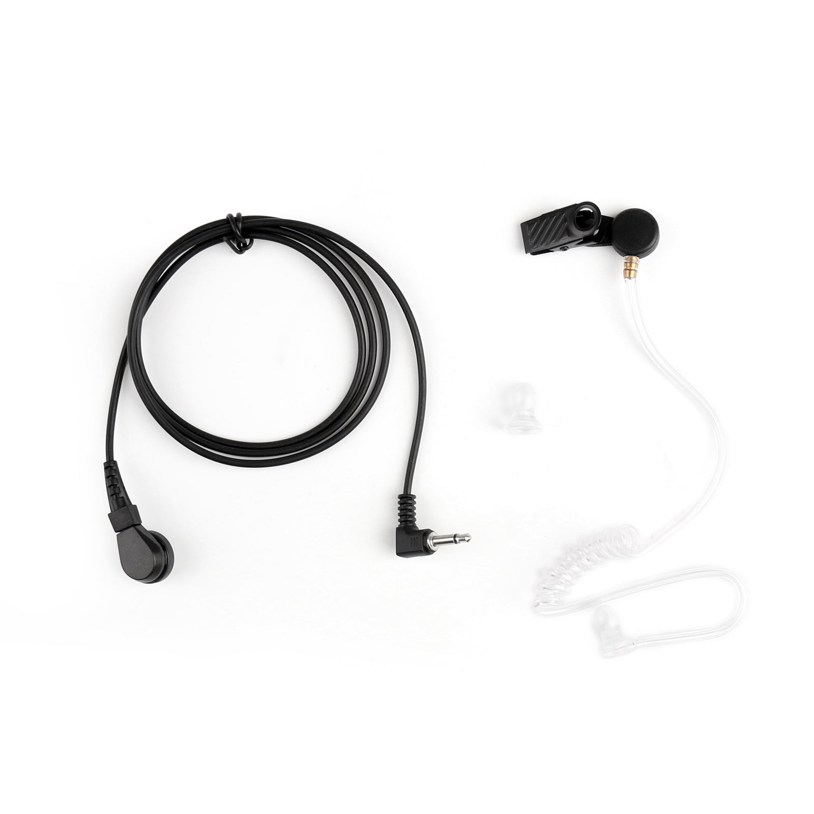 1 stuks 3,5 mm alleen luisteren beveiliging verborgen akoestische buis-headset voor MP3 MP4-telefoon