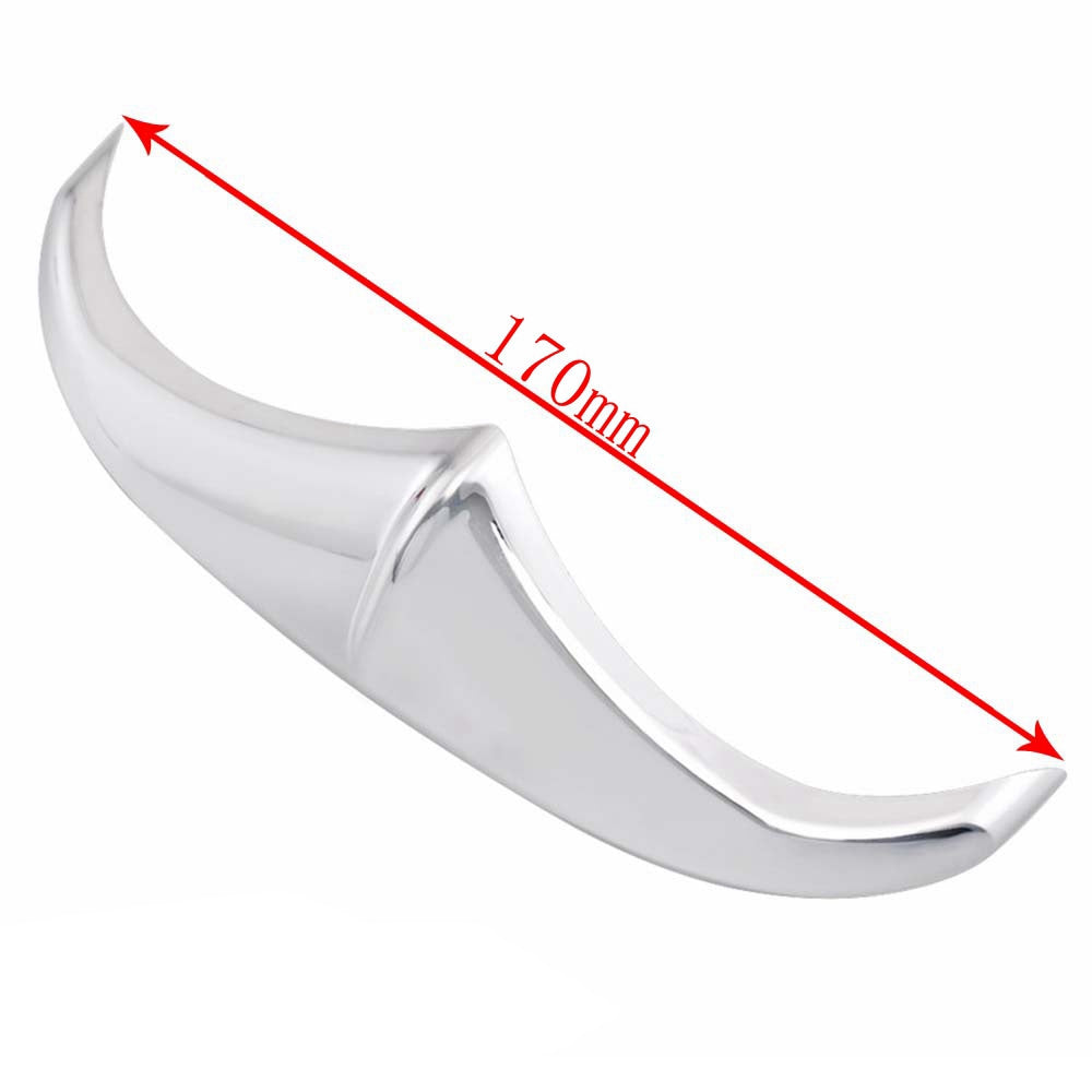 Touring FLHX FLTR Rear Front Fender Leading Edge Tip Trim Accent Chrome