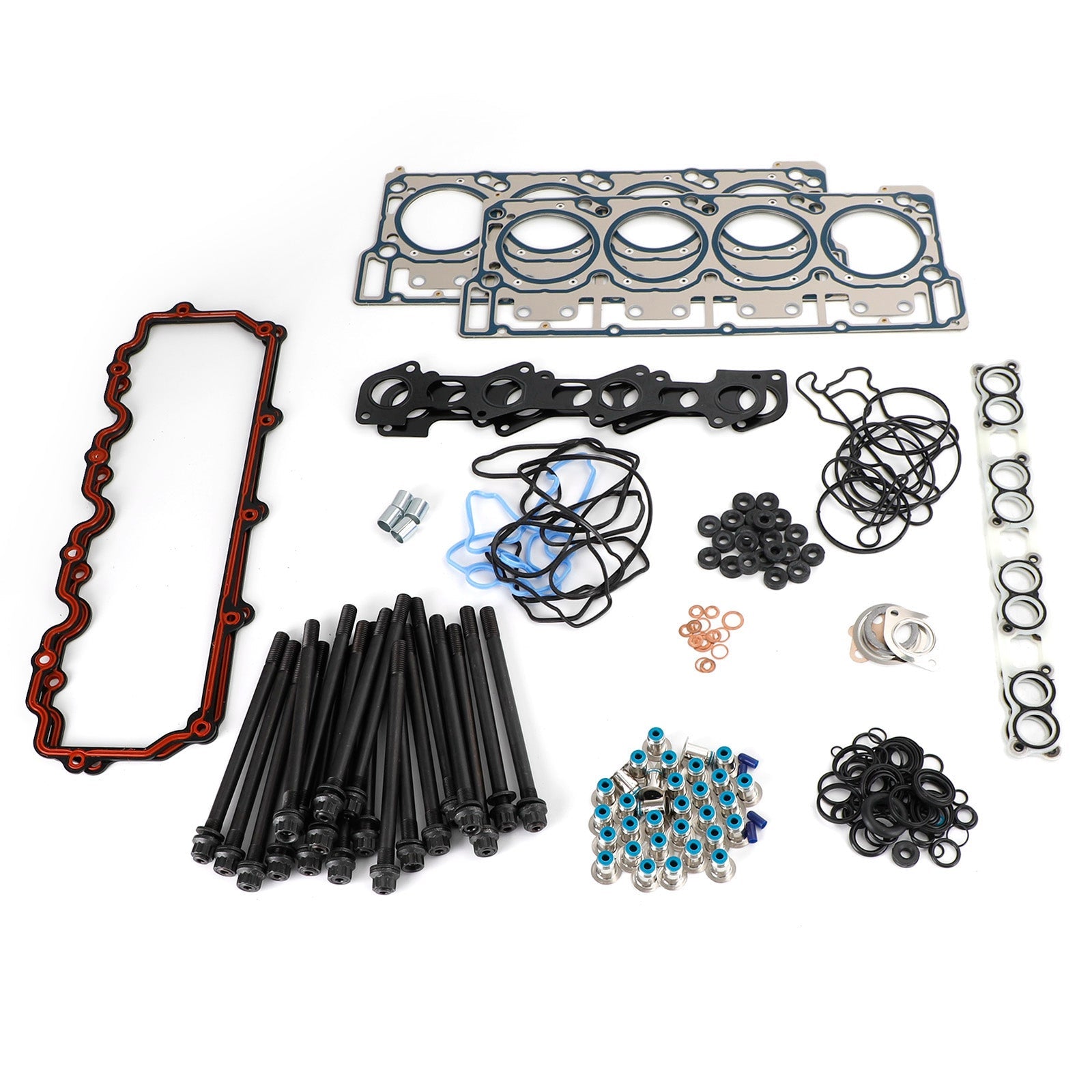 2003-2005 Ford Excursion 6.0L V8 Diesel 18mm Kit de goujons de culasse et joint de culasse