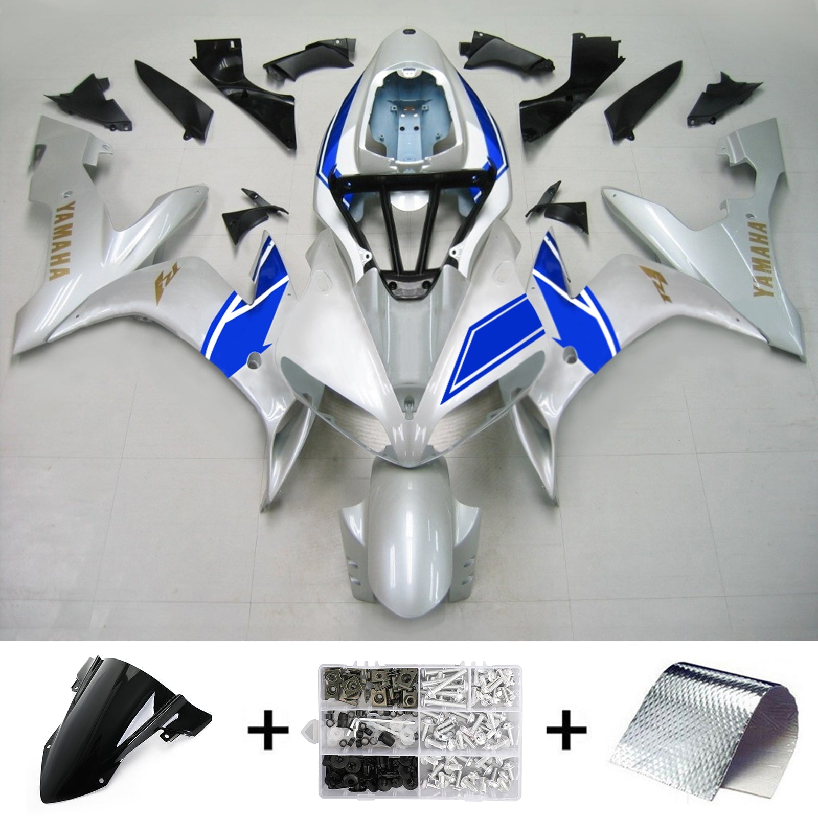 2004-2006 Yamaha YZF 1000 R1 Kit de carénage générique