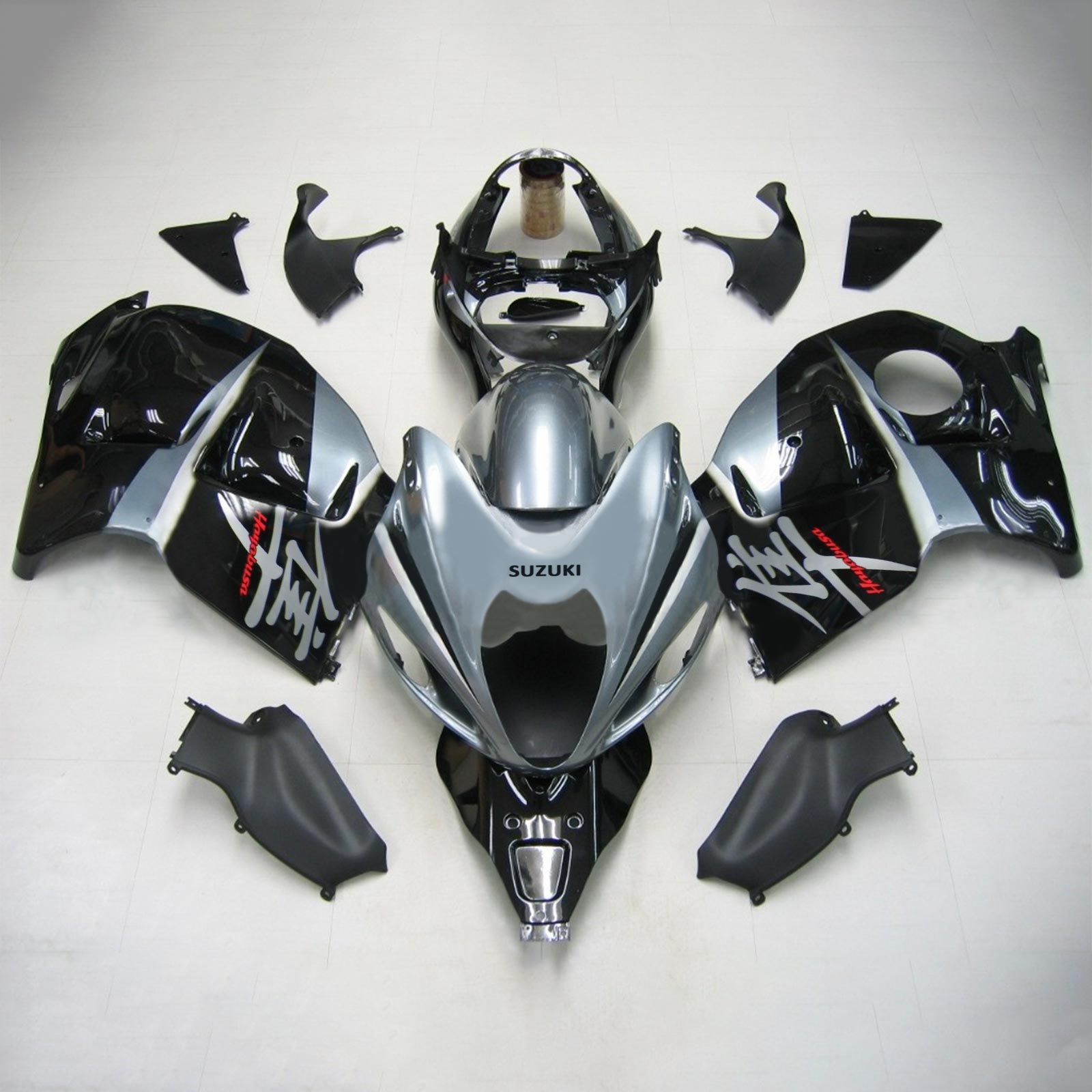 1999-2007 Suzuki Hayabusa GSX1300 Amotopart injectiekuipset carrosserie kunststof ABS #118