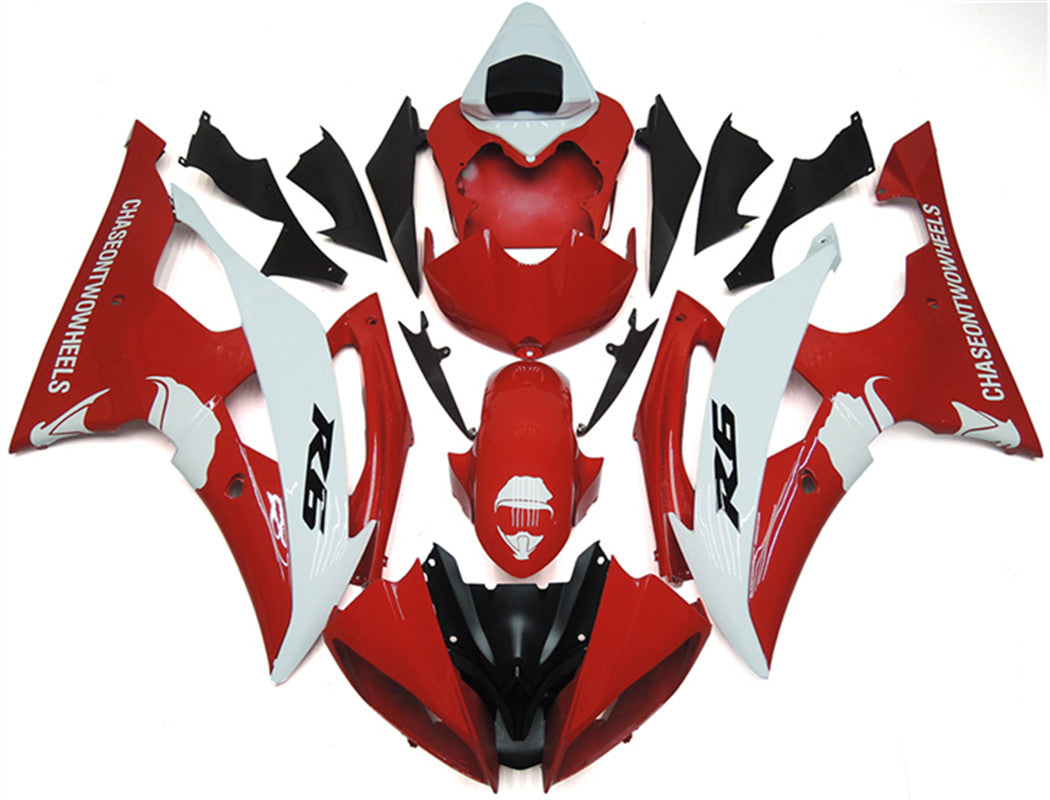 2008-2016 Yamaha YZF 600 R6 Injection Fairing Kit Bodywork Plastic ABS #175