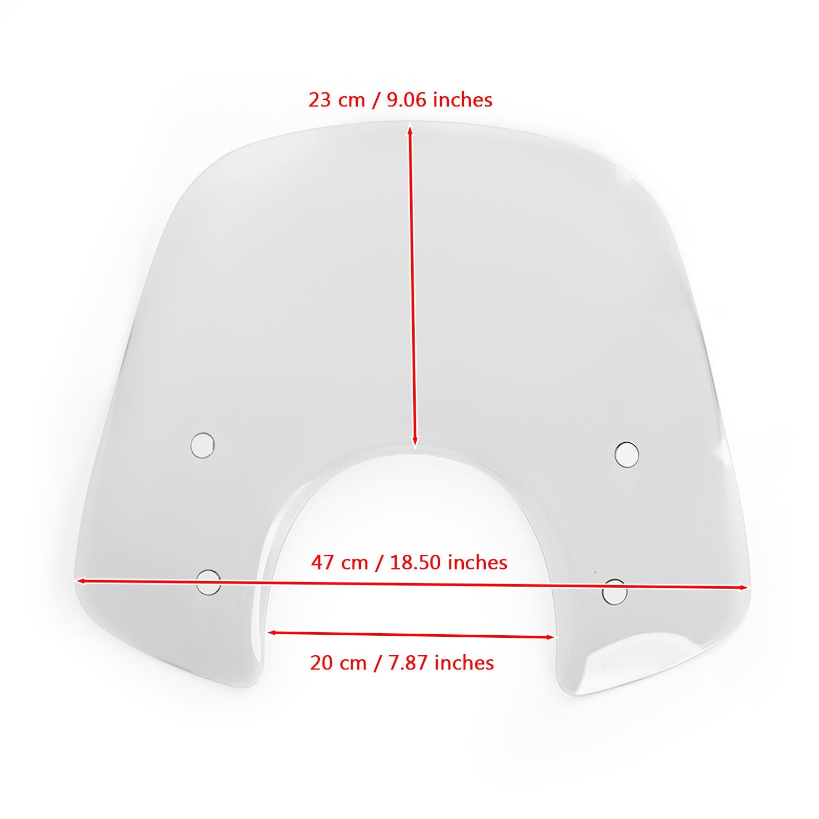 Voorruit Voorruit geschikt voor Vespa LX50 LX125 LX150 GT200 GTS250ie GTS300 Super Generiek