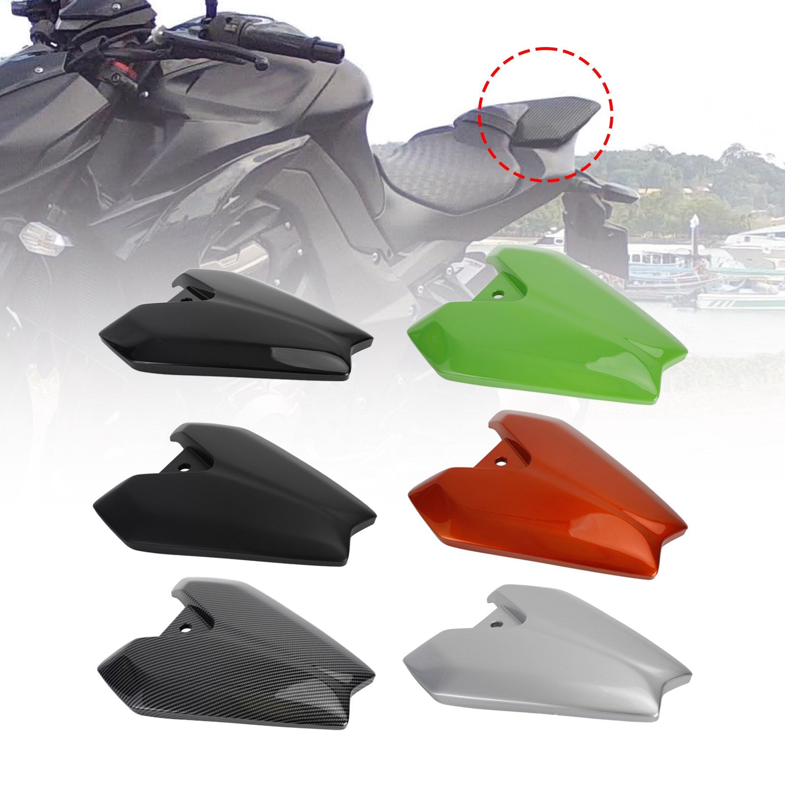 2014-2022 Kawasaki Z1000 Motorcycle Rear Seat Fairing Cover Cowl