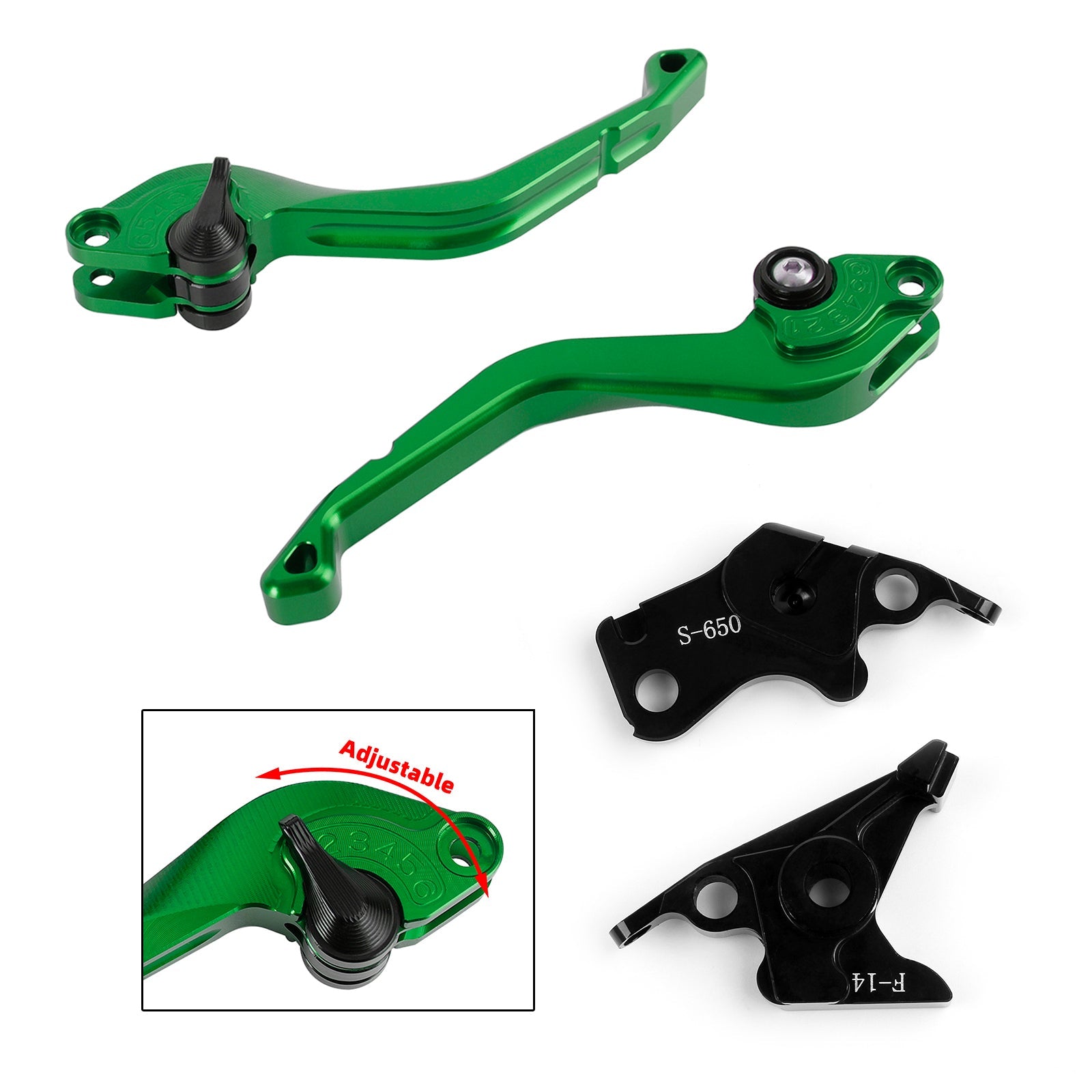 Yamaha YZF R1 R6 FZ1 FAZER R6S US/CA CNC Short Clutch Brake Lever