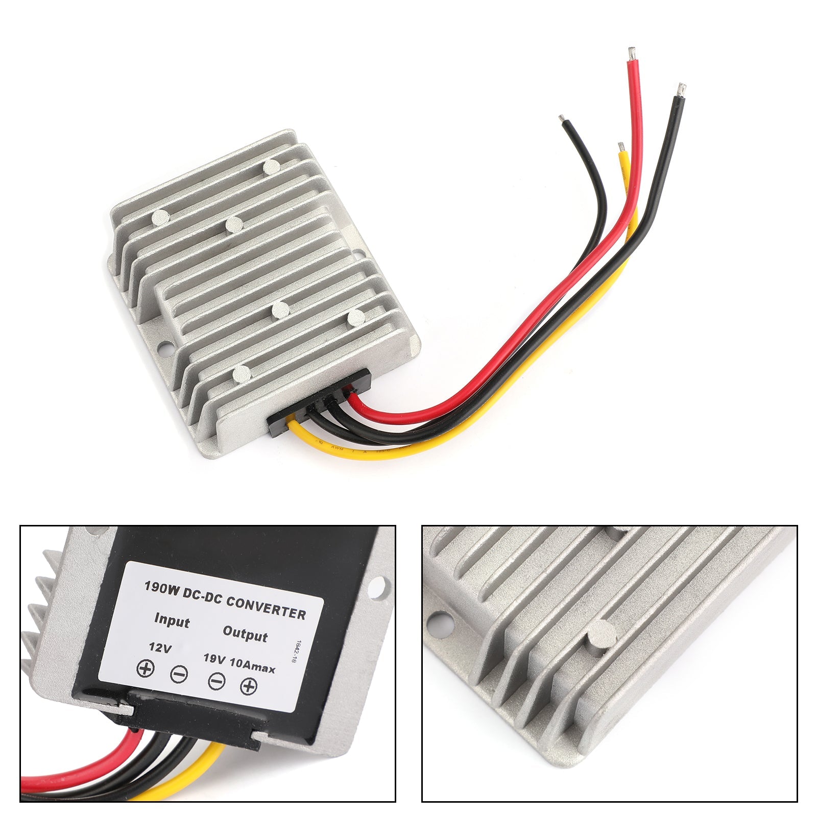 12V naar 19V 10A 190W DC-DC Boost Step Up Power Converter spanningsregelaarmodule