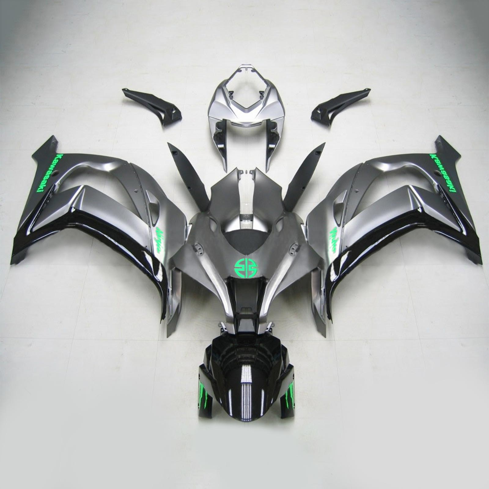 2021-2024 Kawasaki ZX-10R ZX10R Amotopart Injection Fairing Kit Kawasaki ABS #101