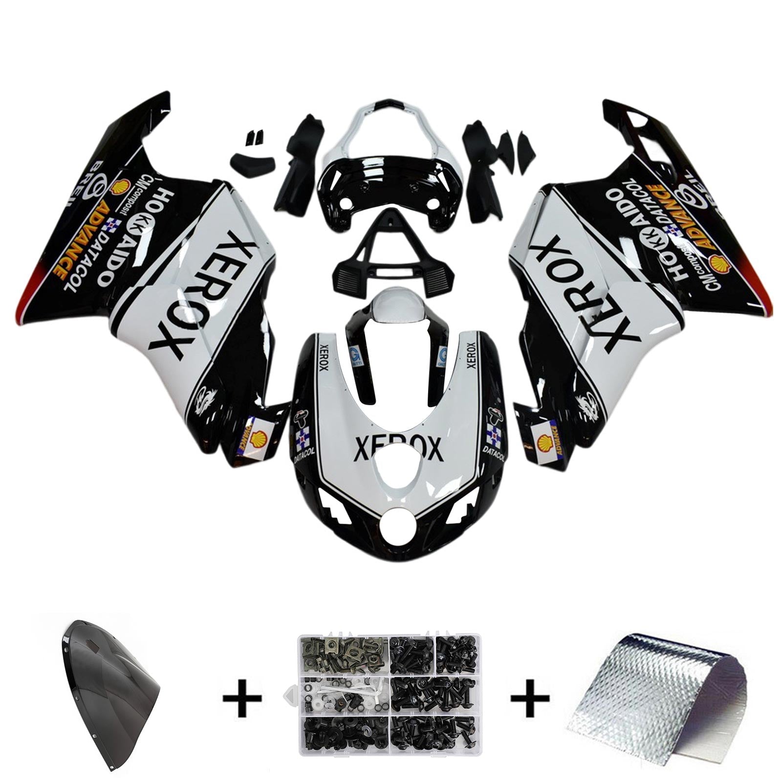 2003-2004 Ducati 999 749 Fairing Kit Karosseri ABS