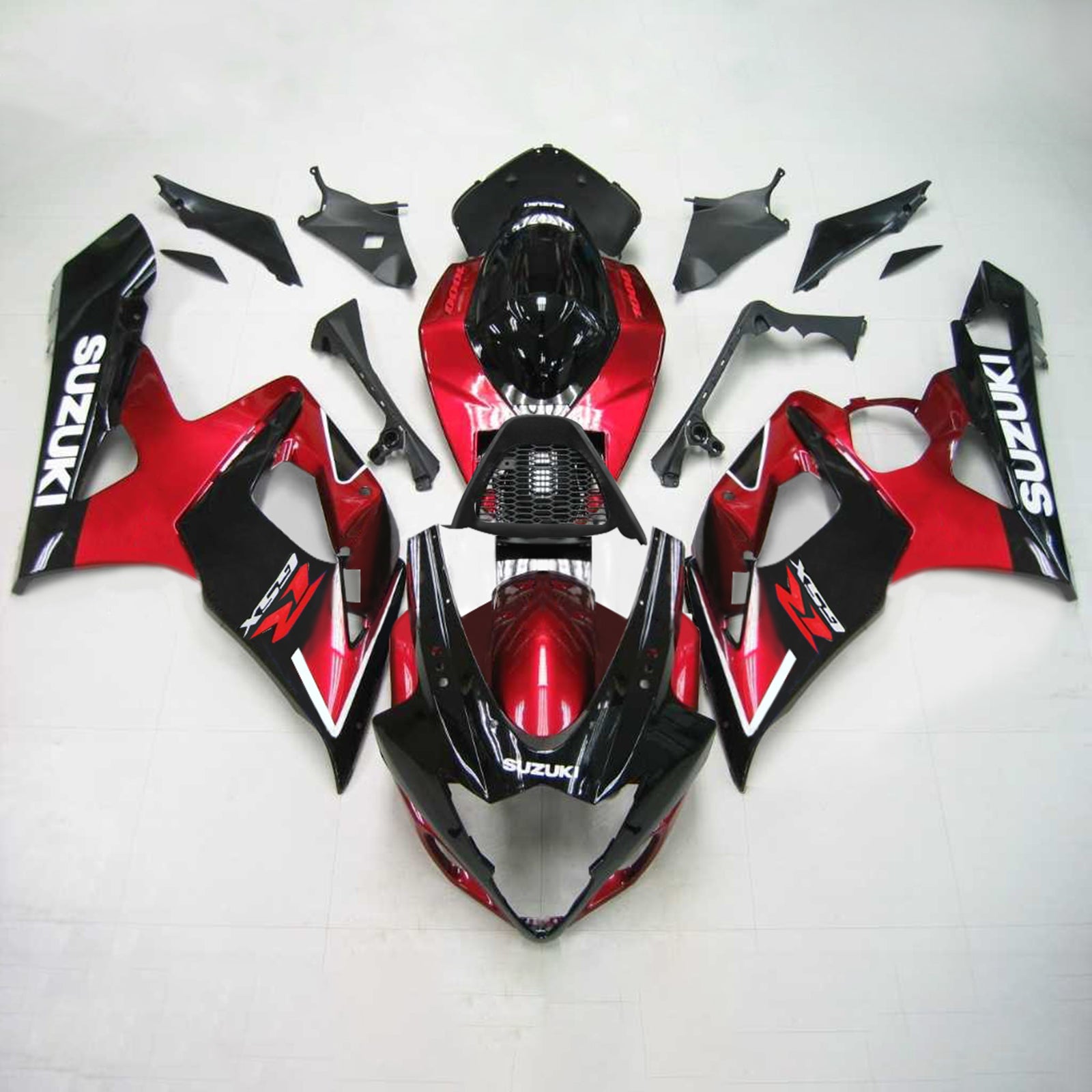 2005-2006 Suzuki GSXR1000 K5 Amotopart Injection Fairing Kit Bodywork Plastic ABS #151