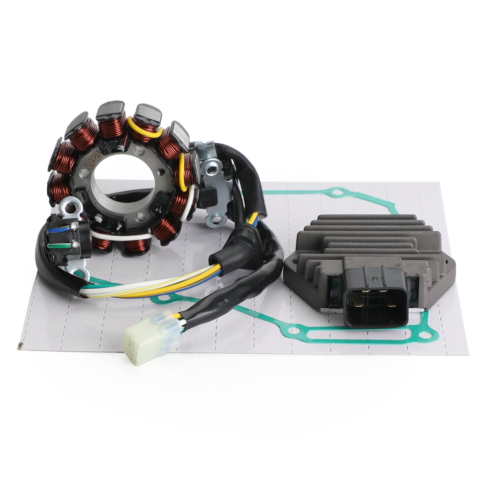 Magneto Stator+Voltage Gelijkrichter+Pakking Voor Honda CRF 450 R CRF450R 2010-2012 Generiek