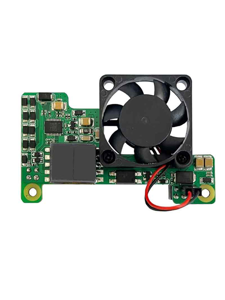 Raspberry Pi Poe Ethernet-voedingsuitbreidingsmodule ondersteunt 3B+/4B met ventilator