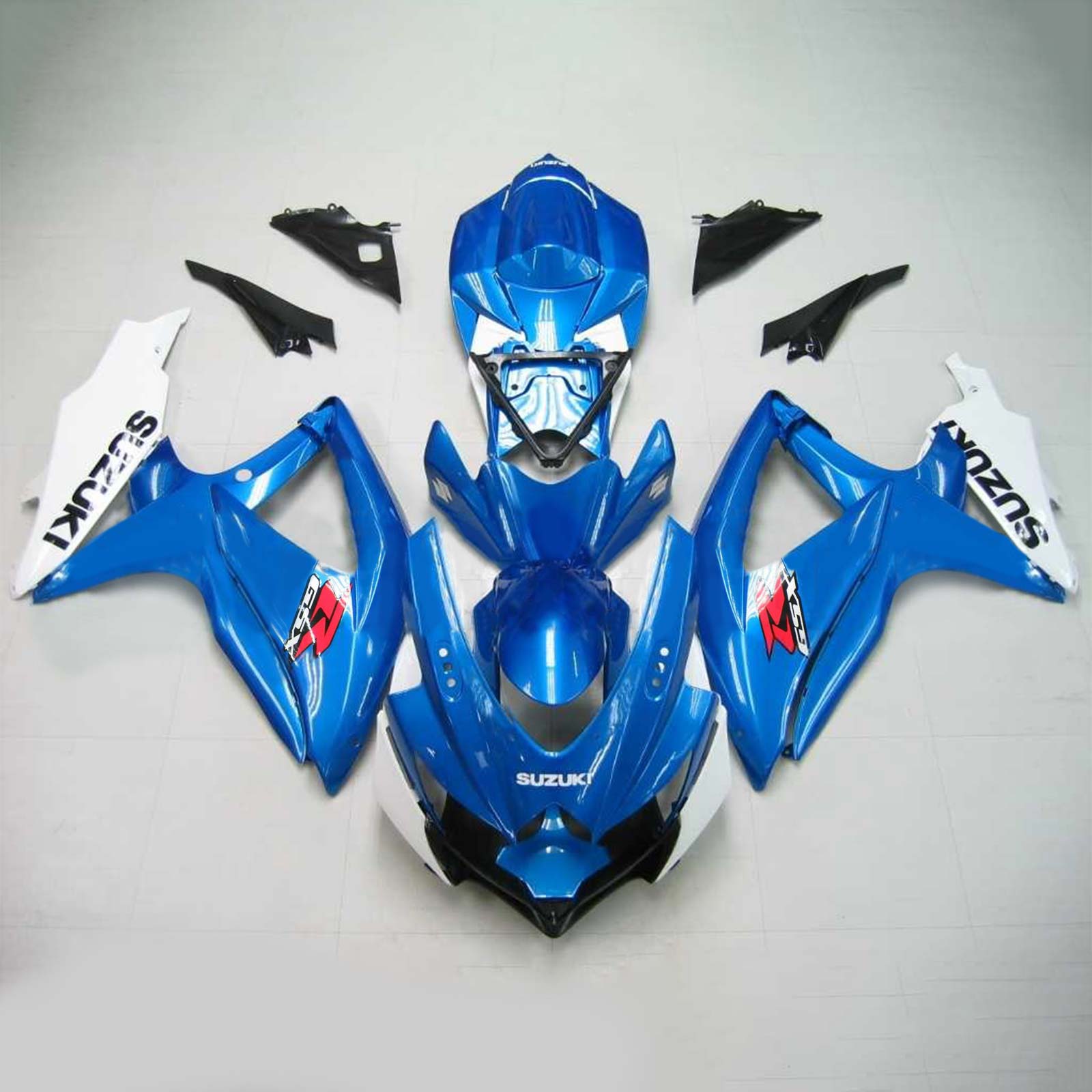 2008-2010 Suzuki GSXR 600/750 K8 Amotopart Injection Fairing Kit Bodywork Plastic ABS #141