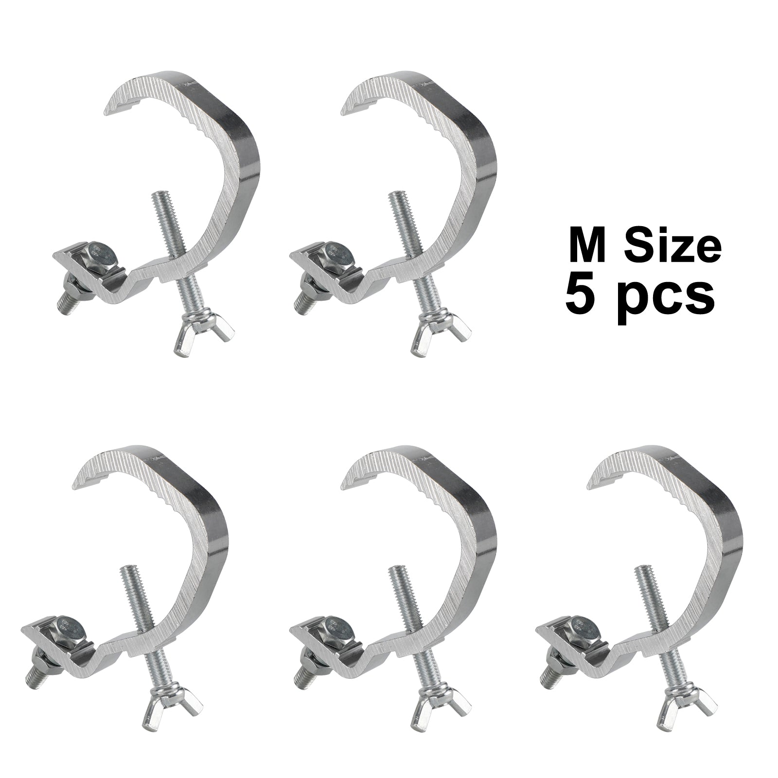 1/5/10Pcs Hanging Hook Stage Light Truss Clamp For 30-55mm OD Tube Bar Light