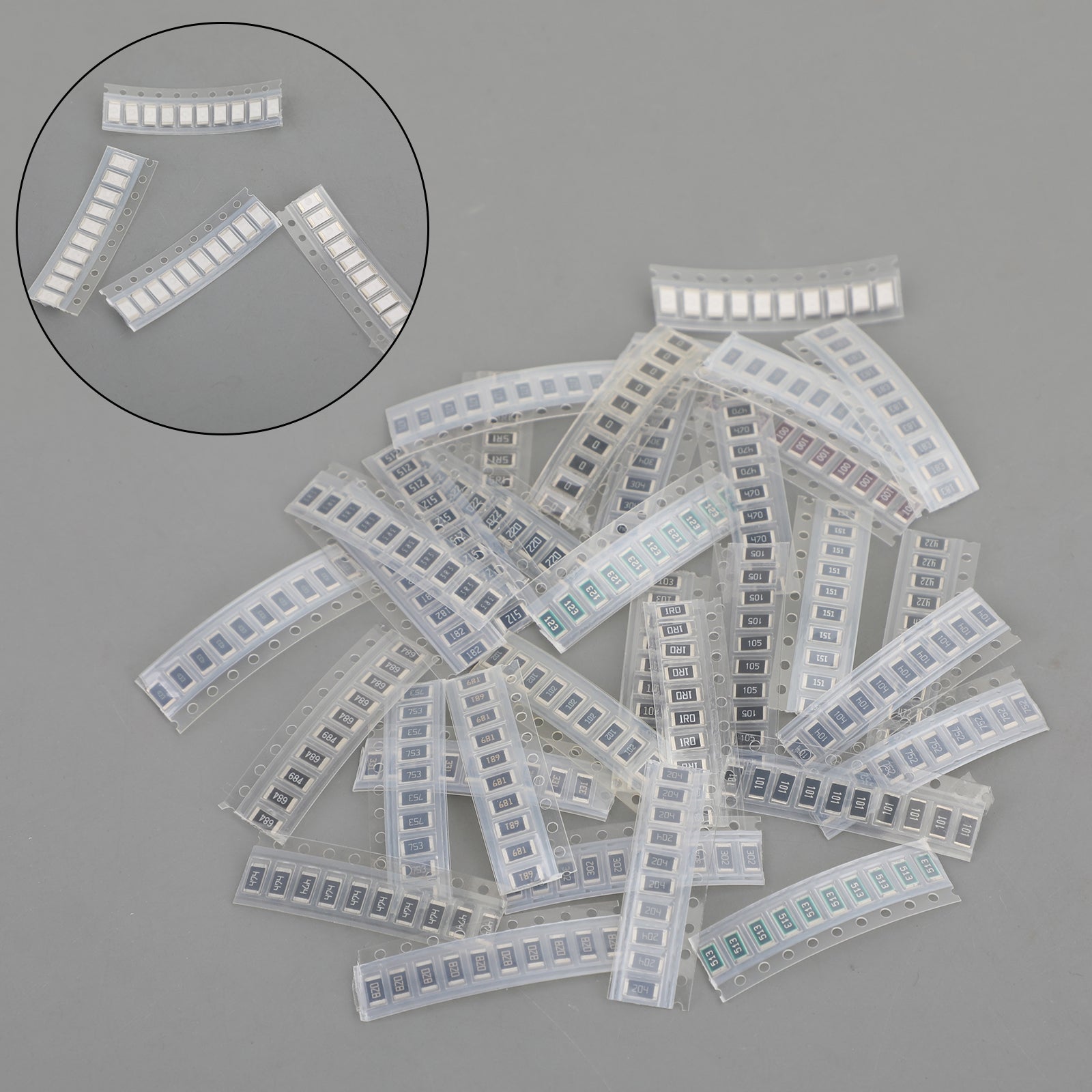 1210/2010/2512/1812 SMD Resistor Assorted Kit 1R-1M Ohm 5% 33 Values