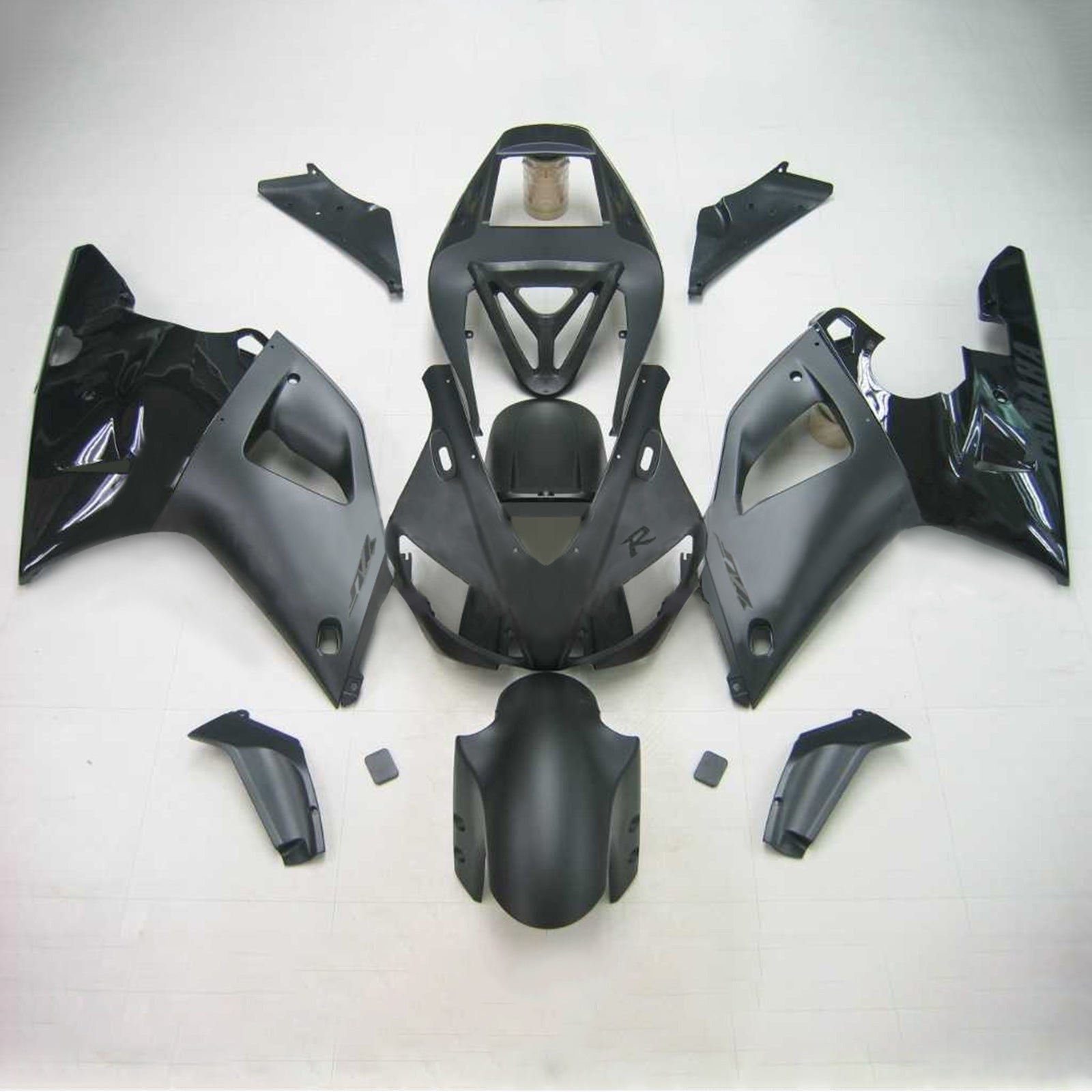 1998-1999 Yamaha YZF 1000 R1 Amotopart Kit de carénage d'injection carrosserie plastique ABS #105