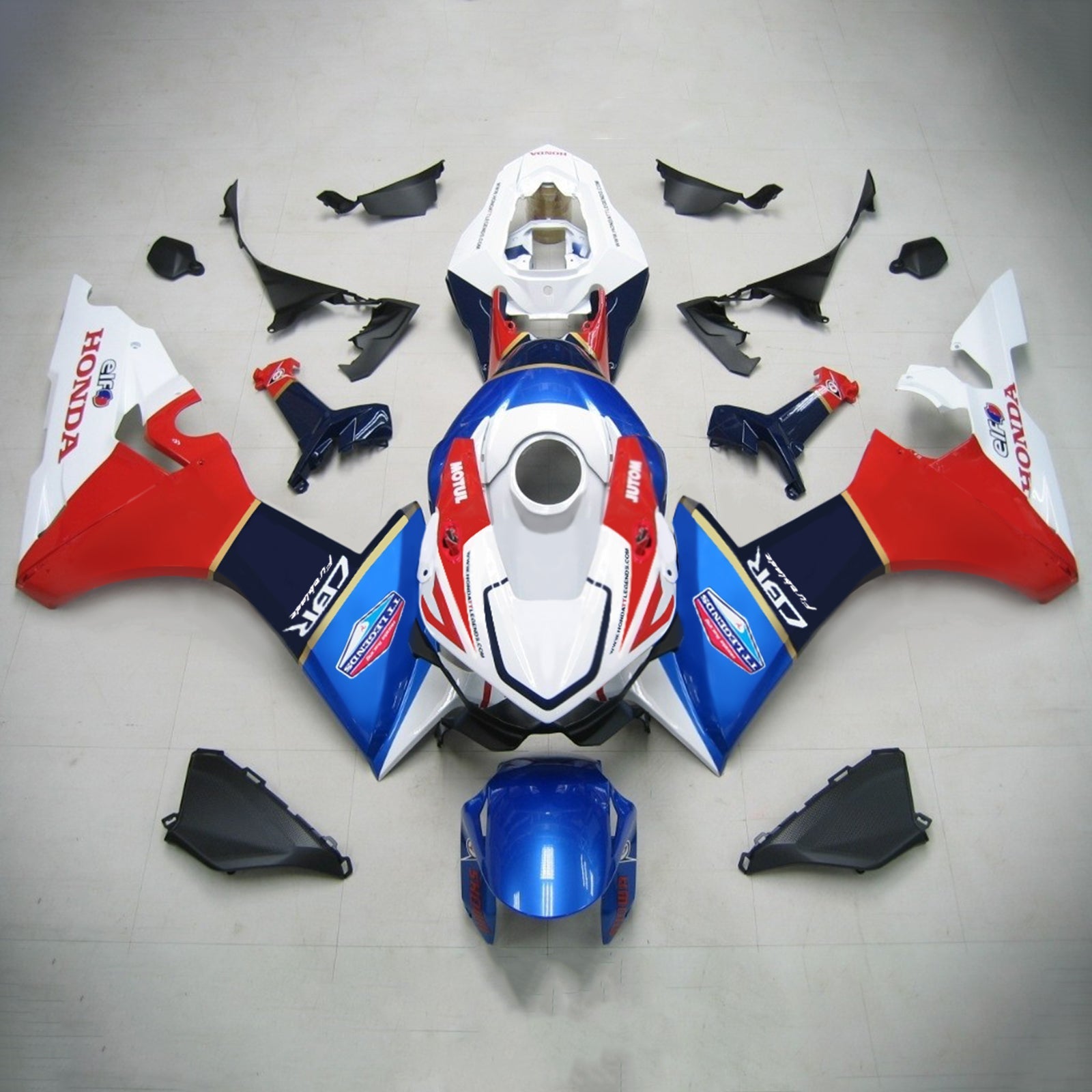 2017-2023 Honda CBR1000RR Amotopart Injection Fairing Kit Bodywork Plastic ABS #101