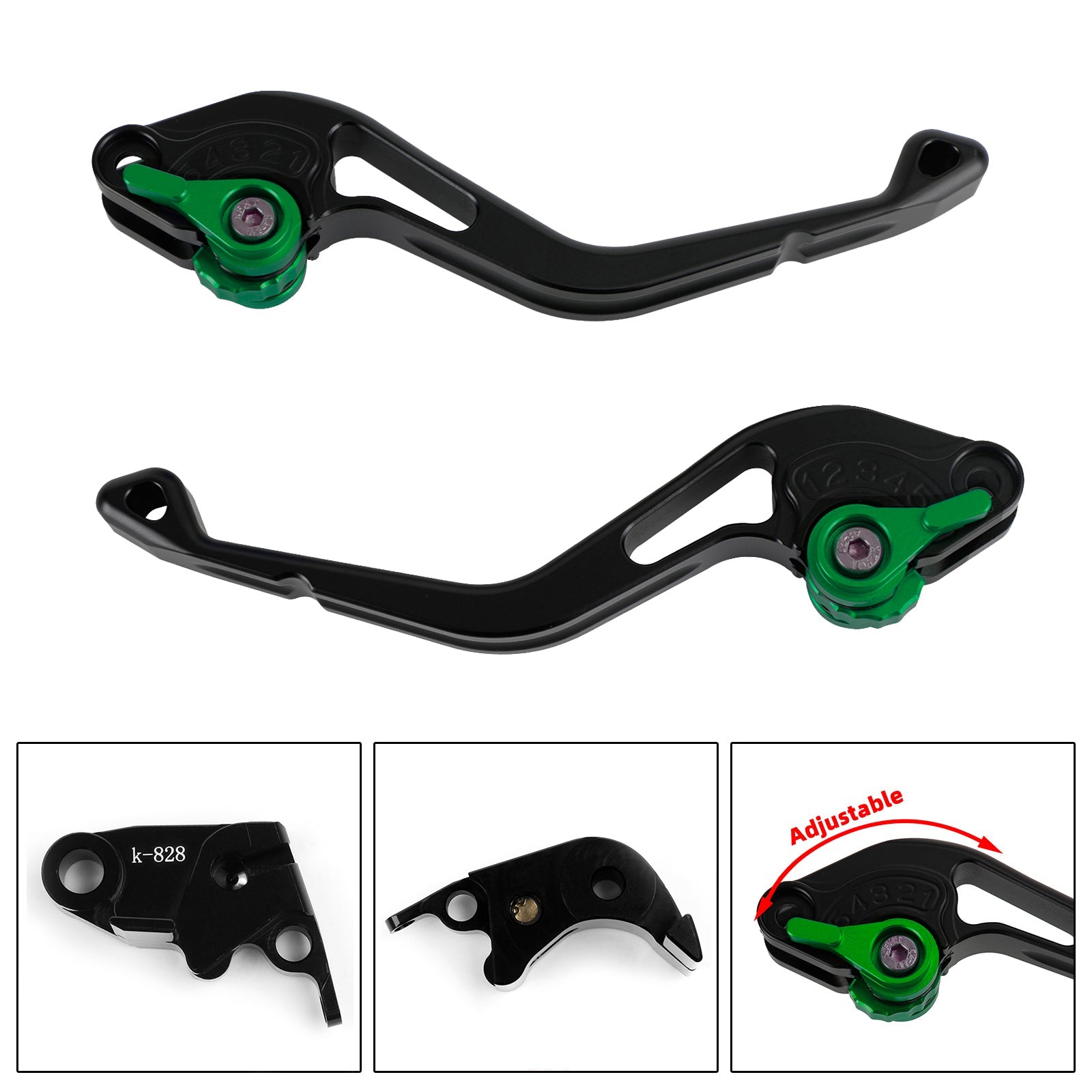 Kawasaki ZX636R / ZX6RR 2005-2006 NEW Short Clutch Brake Lever