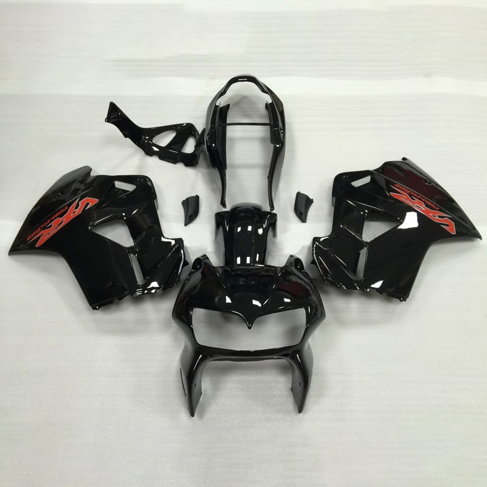 1998-2001 Honda VFR800 Amotopart Injection Fairing Kit Bodywork Plastic ABS #108