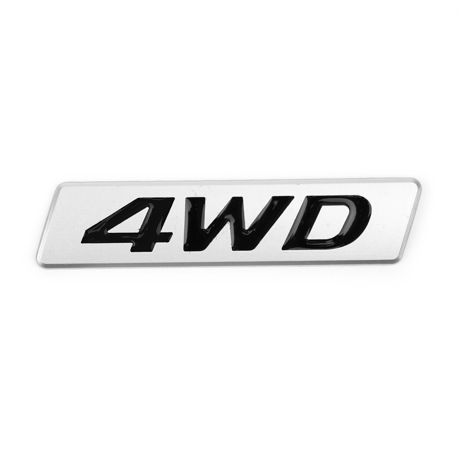 Nieuwe metalen 4WD embleem auto spatbord kofferbak achterklep badge stickers sticker 4WD 4X4 SUV generiek