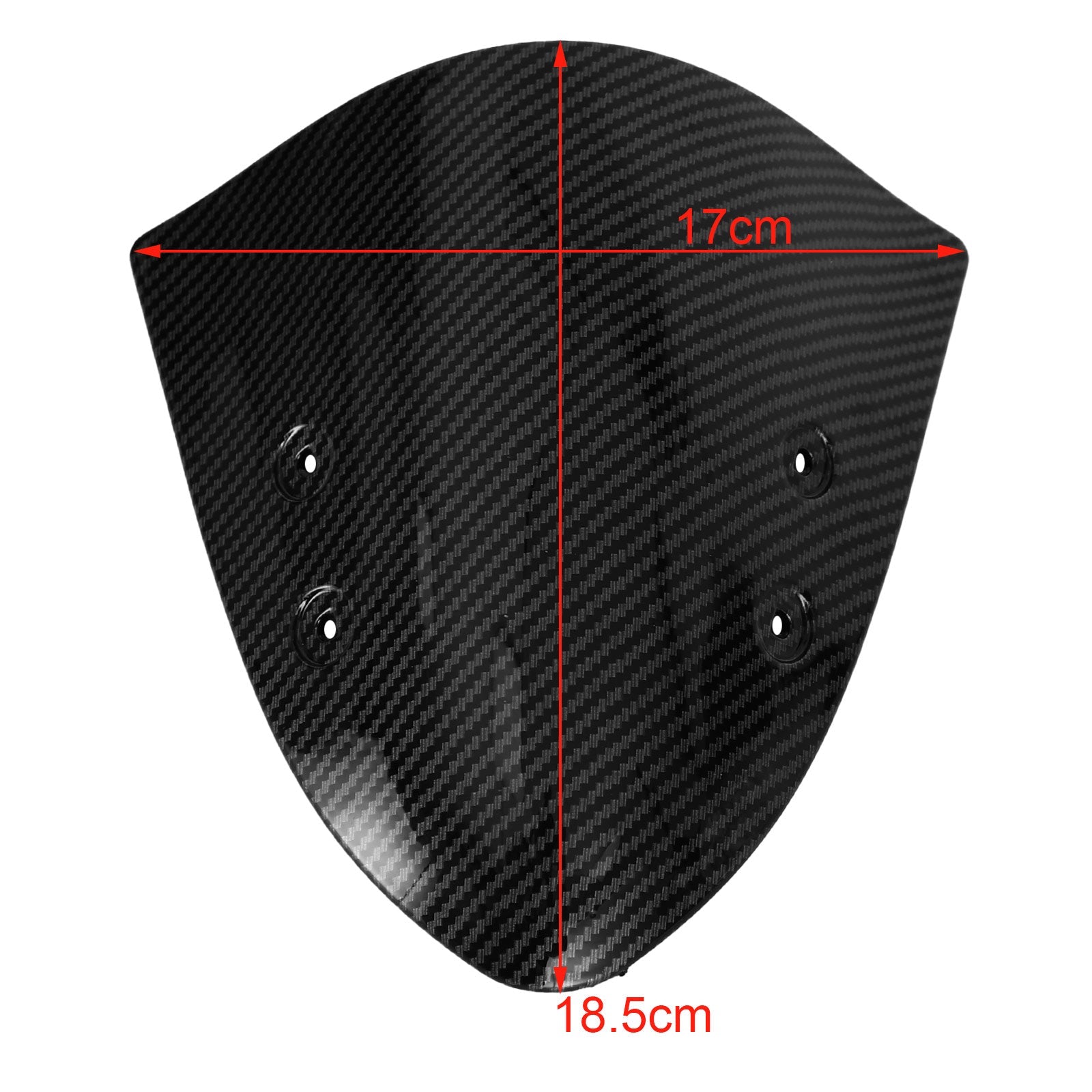 Carbon Front Nose Windshield Screen Cover Fairing for Kawasaki ER-6N 2009-2014 Generic