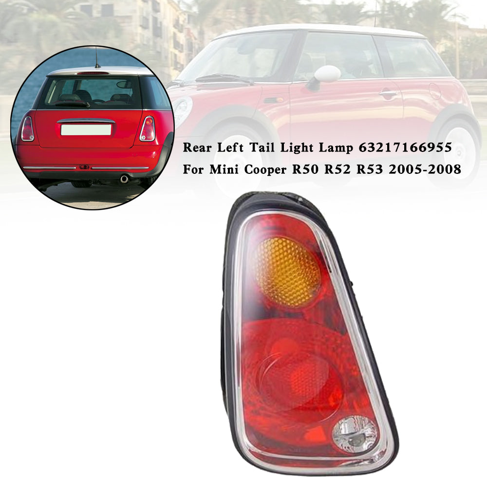 2005-2008 Mini Cooper R50 R52 R53 Rear Left Tail Light Lamp 63217166955