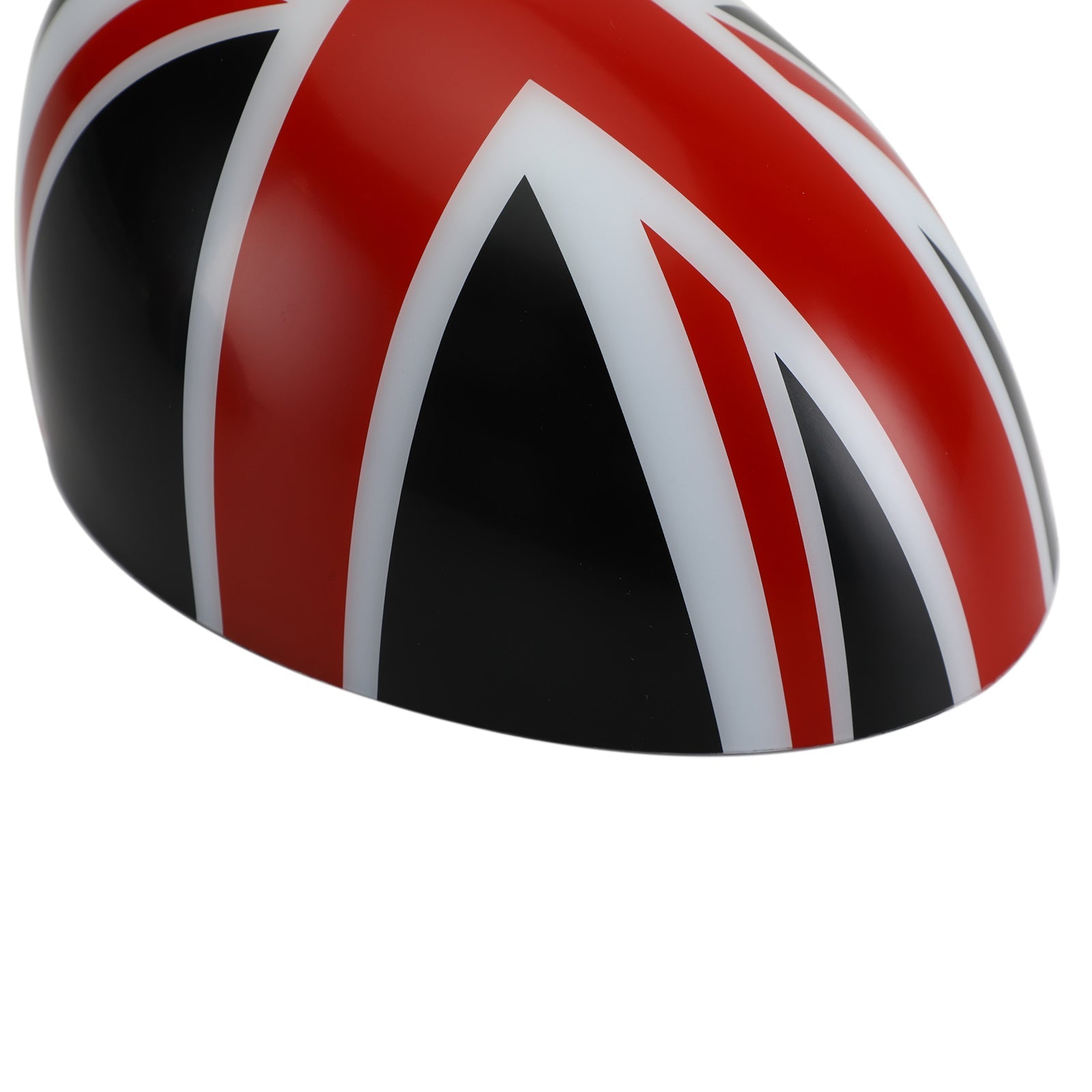 MINI Cooper R55 R56 R57 2 x Housses de rétroviseurs drapeau britannique Union Jack noir/rouge