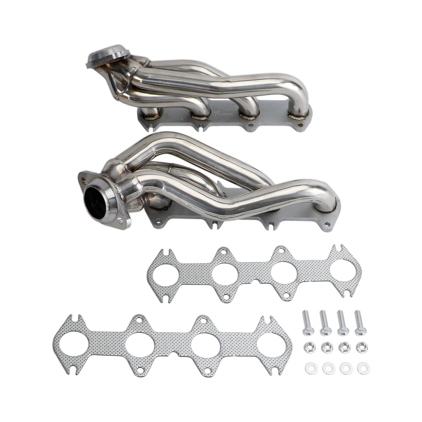 Ford F150 04-10 5.4 V8 Collecteur d'échappement en acier inoxydable Shorty Headers Performance