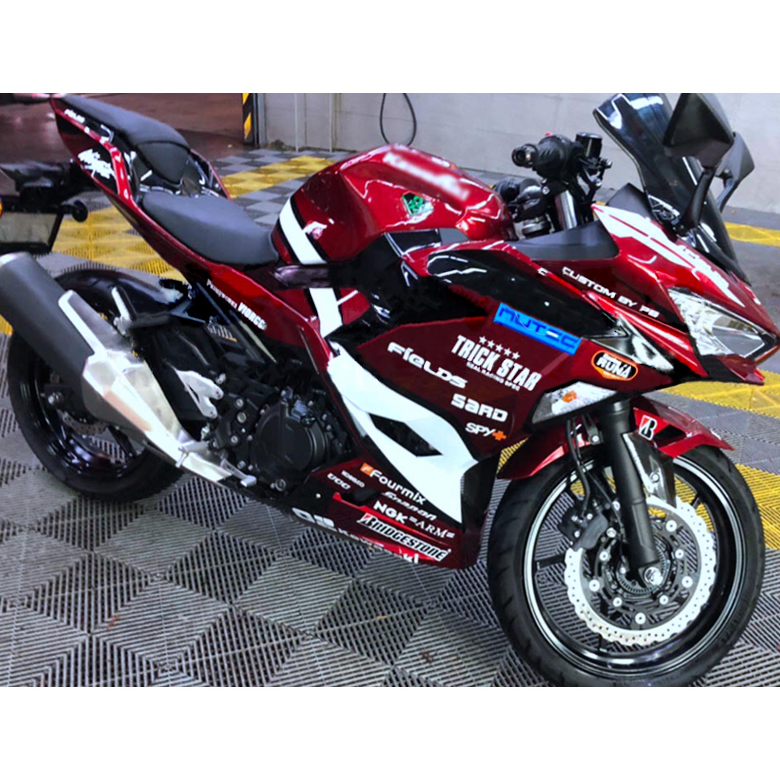 Kit de carenado Kawasaki EX400/Ninja400 2018-2024