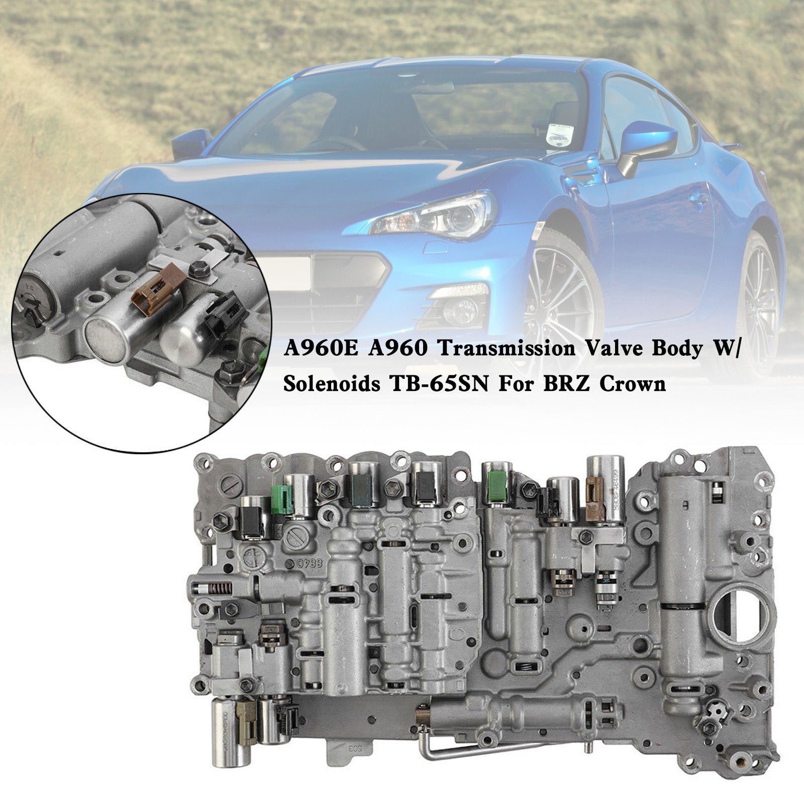 2009-2011 Hyundai Genesis 6 SP RWD 3.3L A960E A960 Cuerpo de válvula de transmisión con solenoides TB-65SN