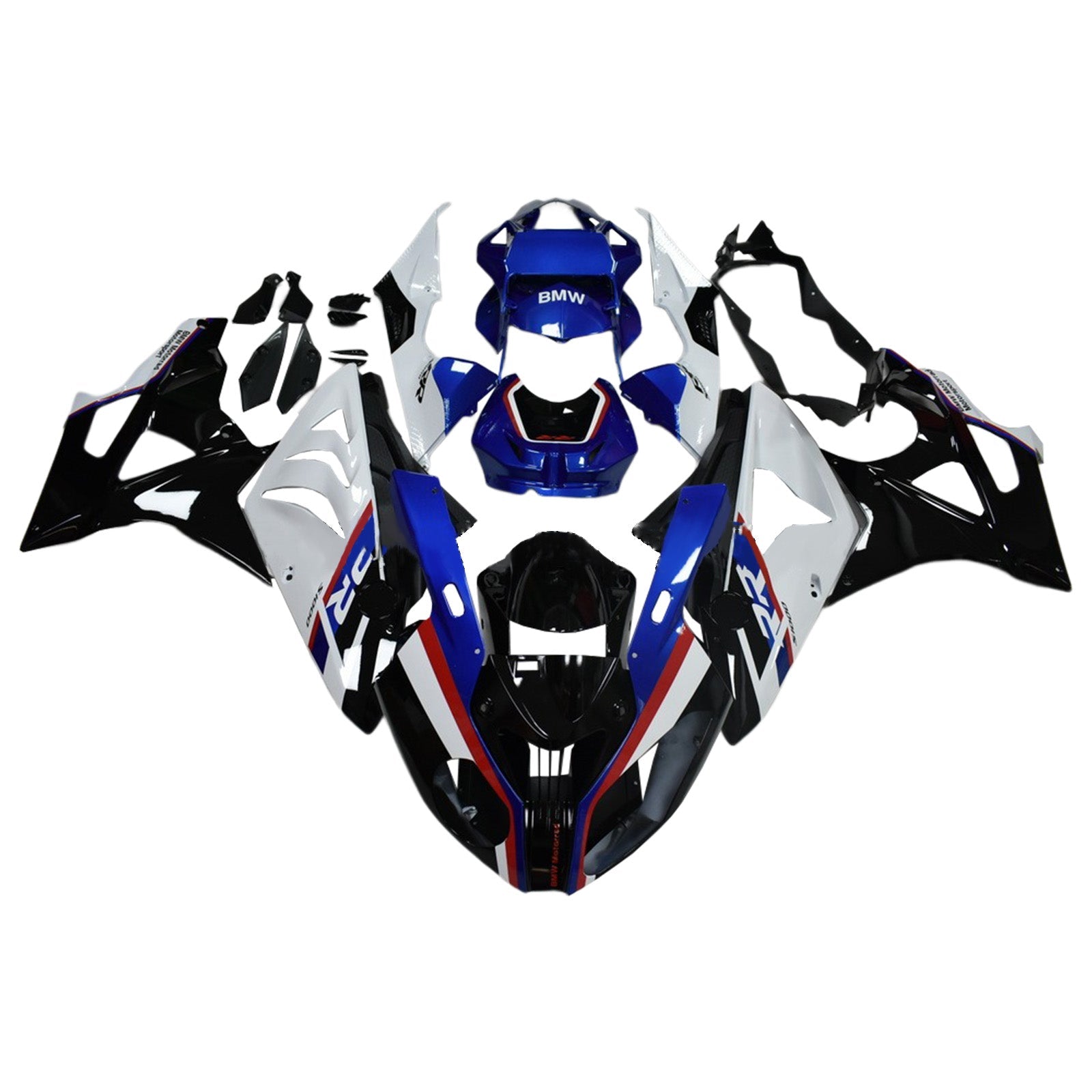 2009-2014 BMW S1000RR Fairing Kit Karosseri Plast ABS