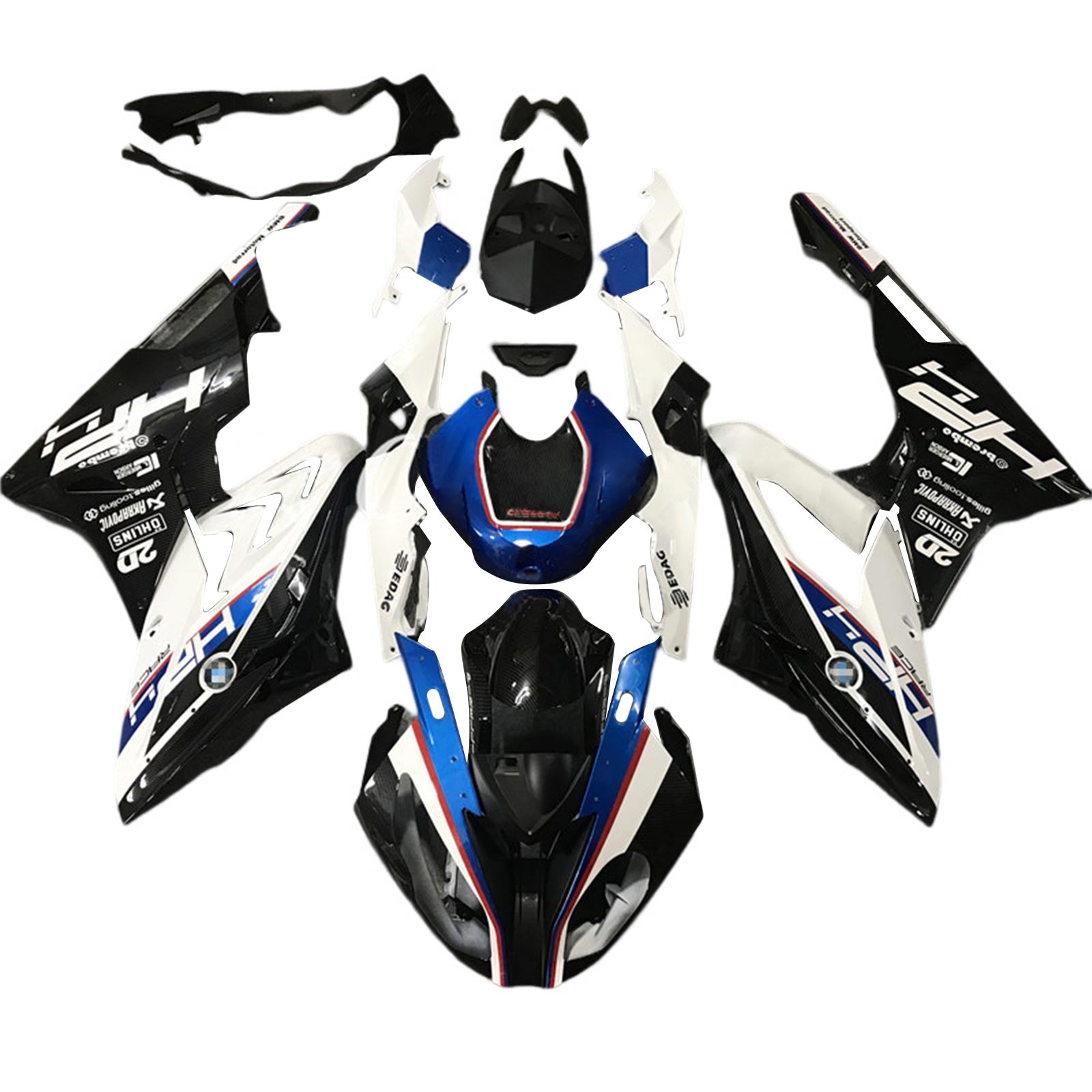 2017-2018 BMW S1000RR Fairing Kit Bodywork Plastic ABS