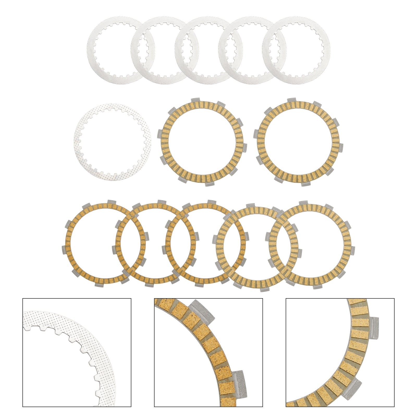 Clutch Friction Plate Kit Set fit for RC250 2015-2018 RC390 2016-22 90232011000