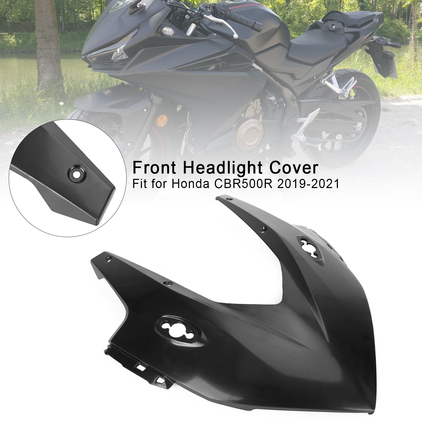 Honda CBR500R 2019-2021 Kit de carénage moulage par injection carrosserie non peinte générique