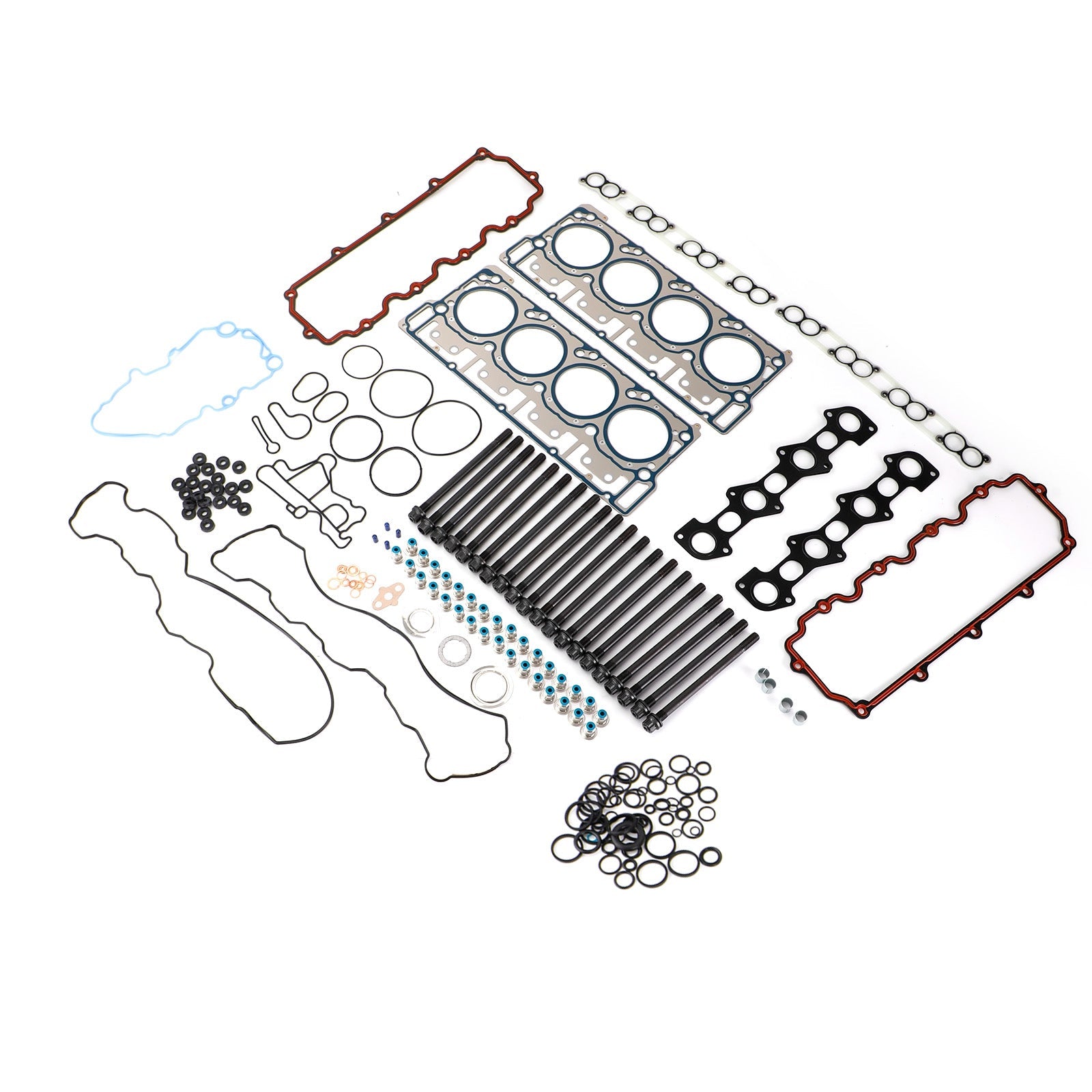 2003-2007 Ford F-250 F-350 F-450 F-550 6.0L V8 Diesel 18mm Cylinder Head Stud Kit&Head Gasket 2504202