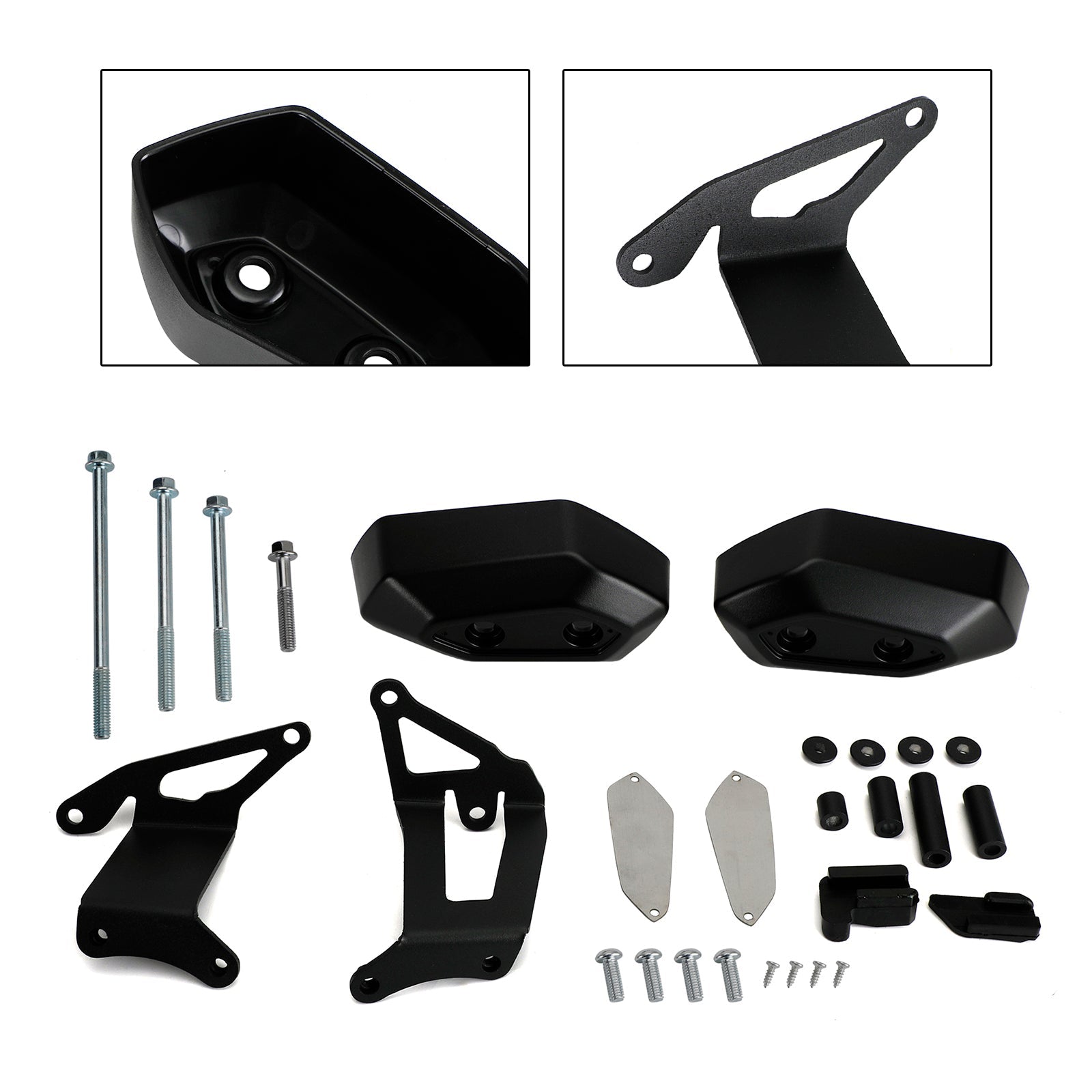 YAMAHA YZF R15 V4 2021-2023 Kunststof motorbeschermerhoezen Slider Carbon