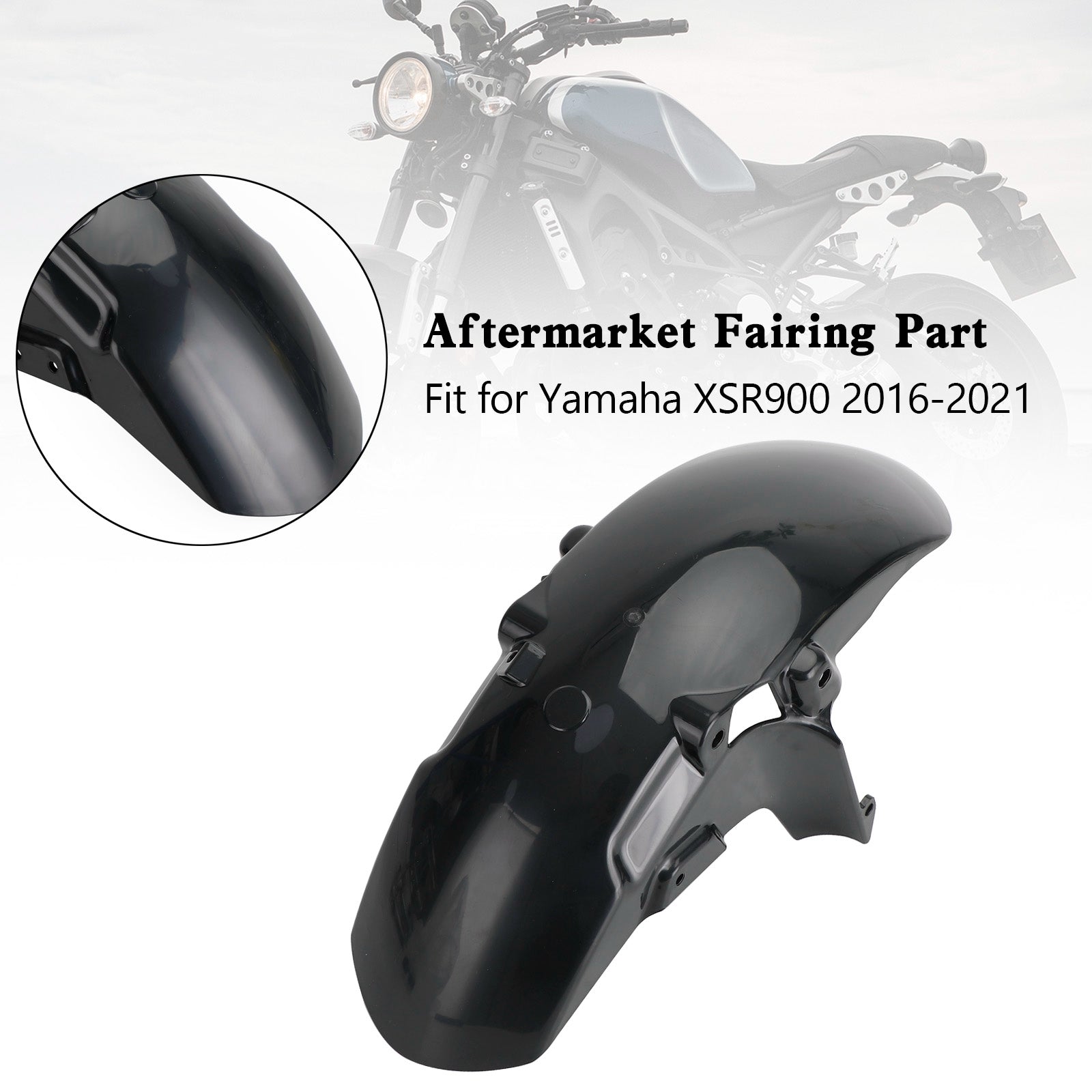 Yamaha XSR900 2016-2021 Carénage de carrosserie Moulage par injection non peint