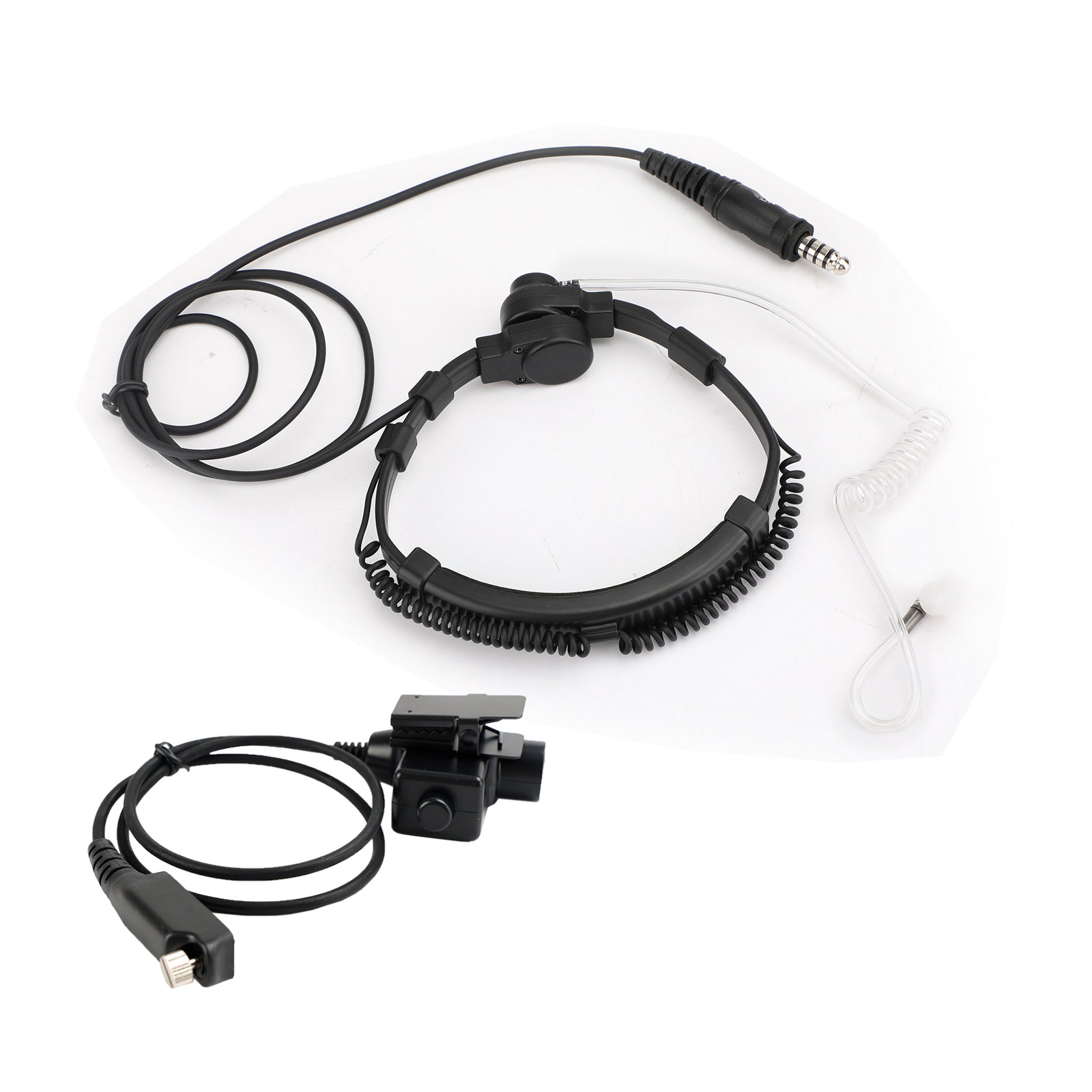 7,1 mm grote stekker tactische keelheadset 6-pins U94 PTT voor STP8040 STP8080 STP9000