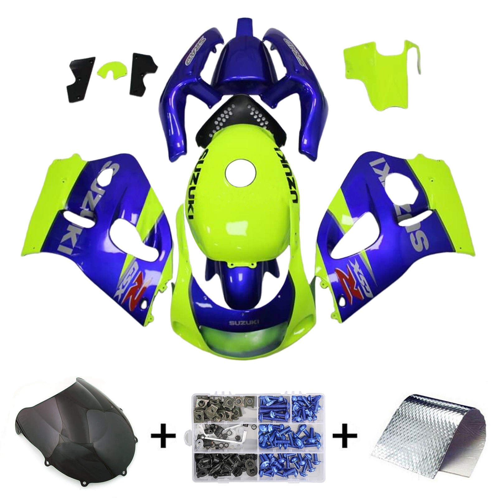 1996-2000 Suzuki GSXR600 1996-1999 GSXR750 Fairing Kit Bodywork