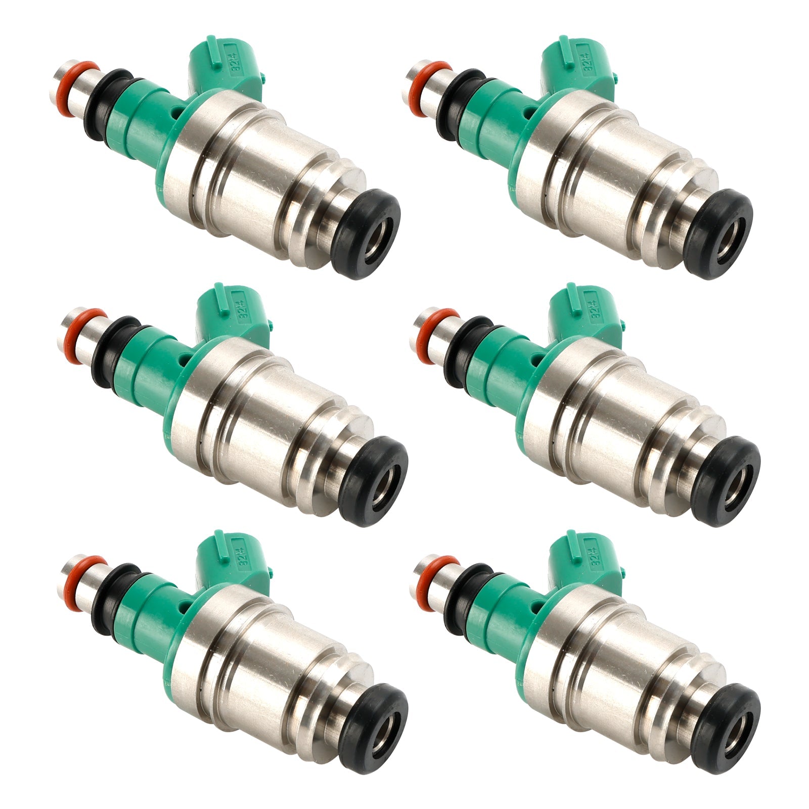 6PCS Brandstofinjector 15710-67D00 Fit Suzuki Grand Vitara Tracker 2.5L JS4J-5