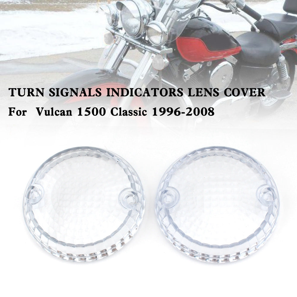 Yamaha Kawasaki Vulcan 1500 VN Turn Signals Indicators Lens Cover