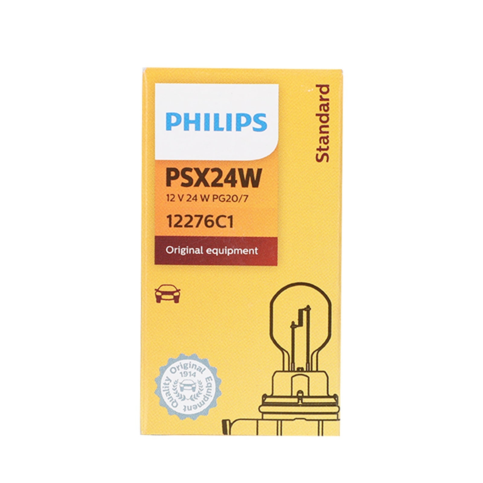 Voor Philips 12276C1 Auto Standaard Extra Lampen PSX24W 12V24W PG20/7 Generiek