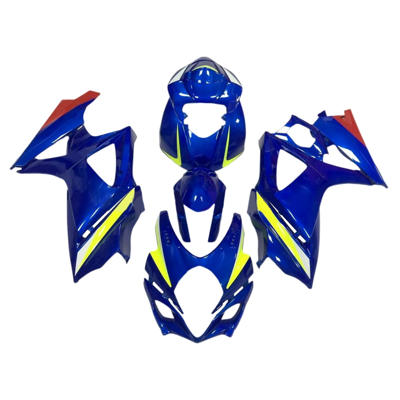 2007-2008 Suzuki GSXR1000 K7 Kit de carénage carrosserie plastique ABS