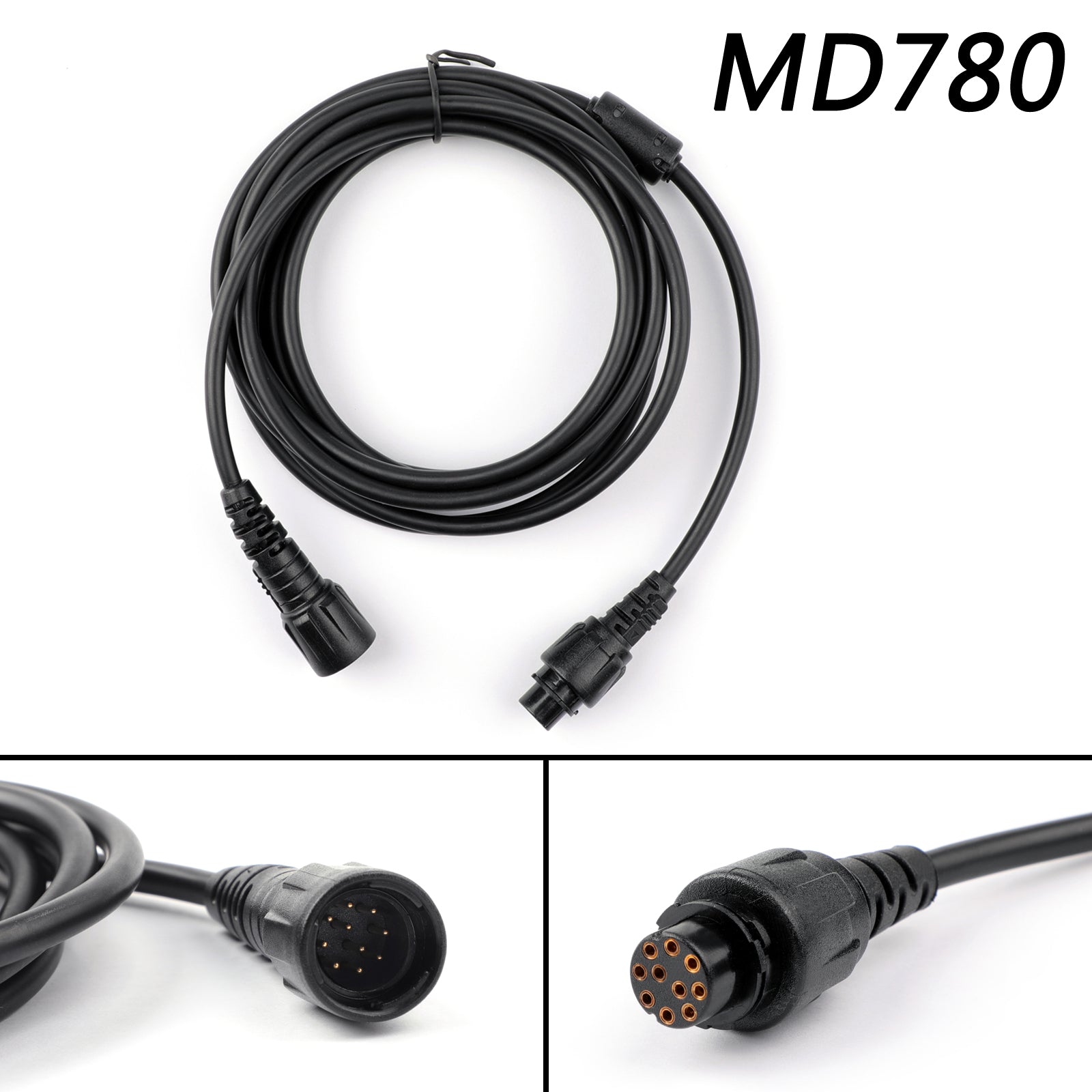 Câble d'extension de Microphone à main répéteur de voiture 3M pour Hytera MD780 MD650 RD980