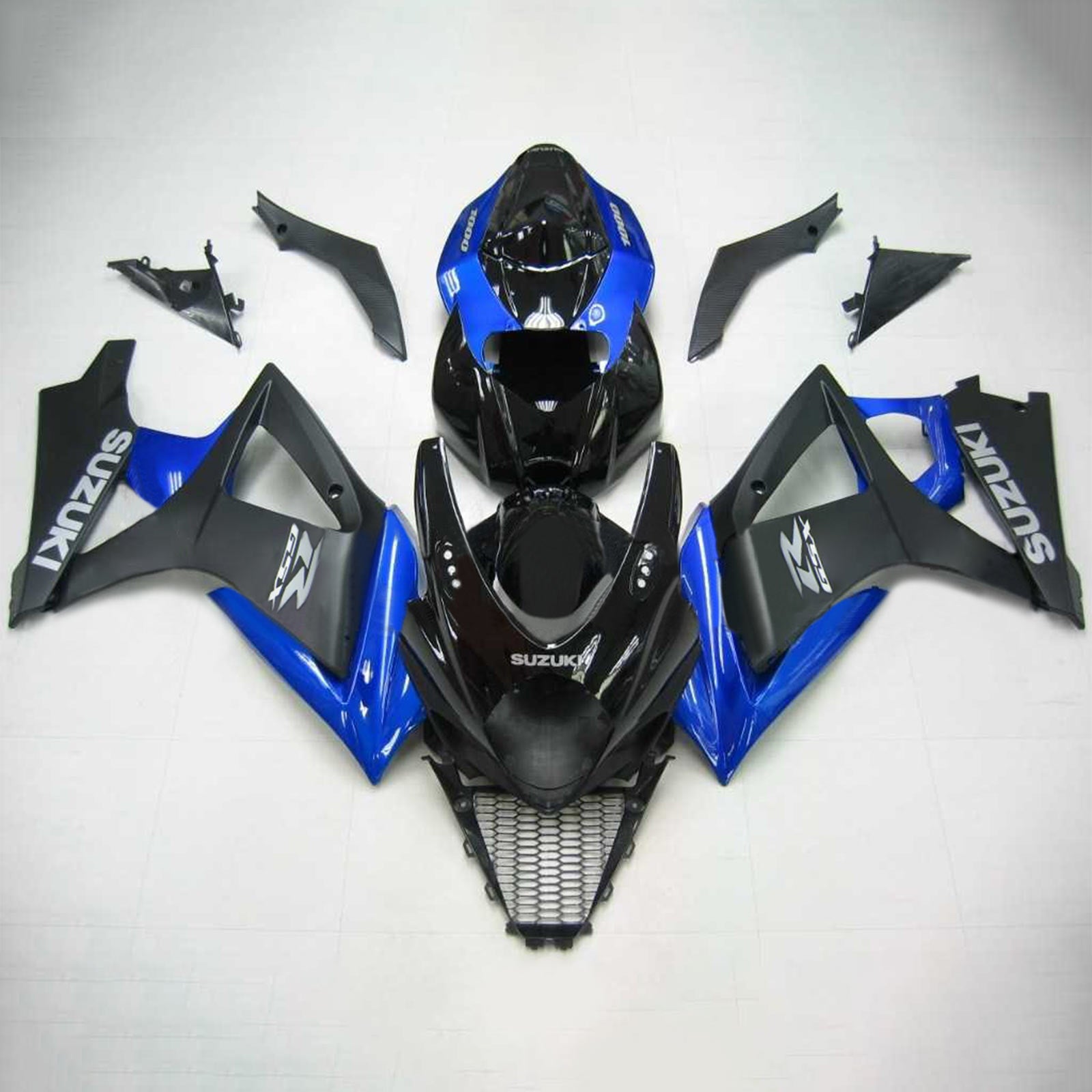 2007-2008 Suzuki GSXR1000 K7 Amotopart Injection Fairing Kit Bodywork Plastic ABS #106