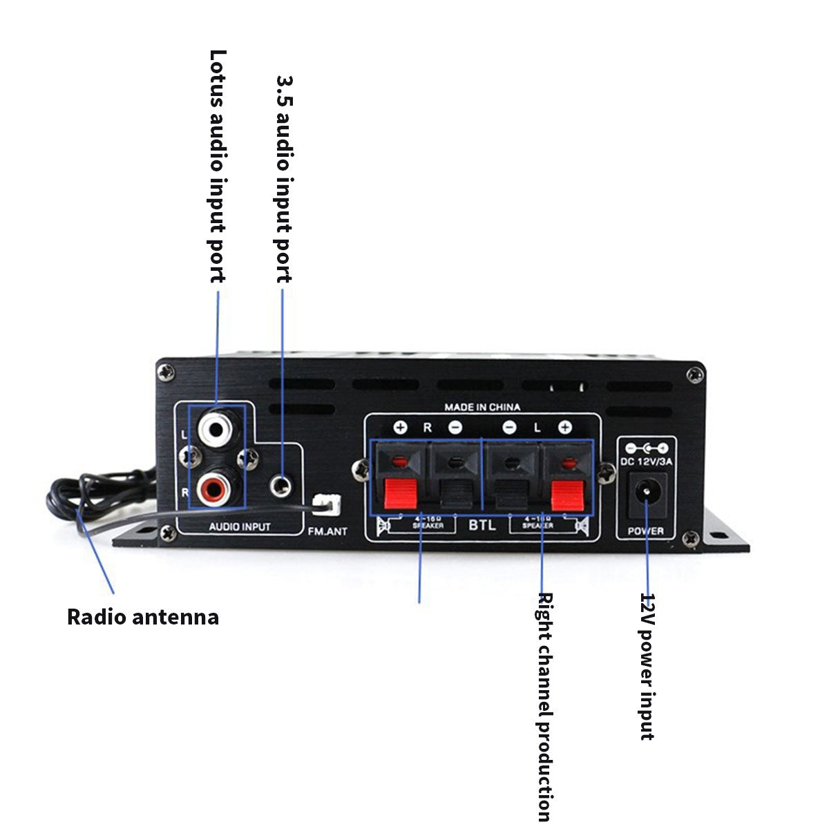 Bluetooth 2.0CH 400W Hi-Fi Auto Stereo 12V MP3 Auto Audio Versterker Radio Booster,400W Bluetooth Hi-Fi Auto Stereo 12V Auto MP3 Audio Versterker Radio Booster,Hi-Fi Bluetooth Auto Auto Stereo 12V Auto Audio Versterker MP3 Radio 200W + 200W