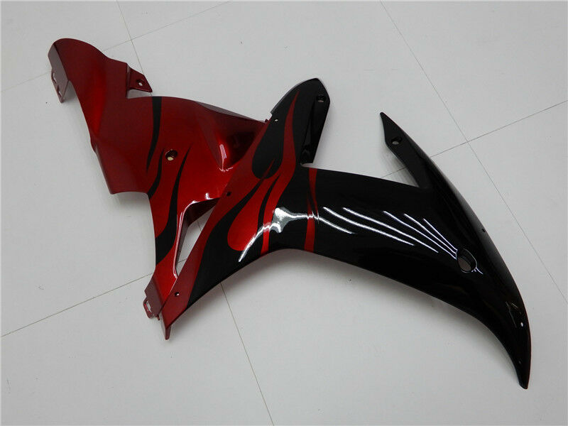 2002-2003 Yamaha YZF R1 Fairing Black Red Kit