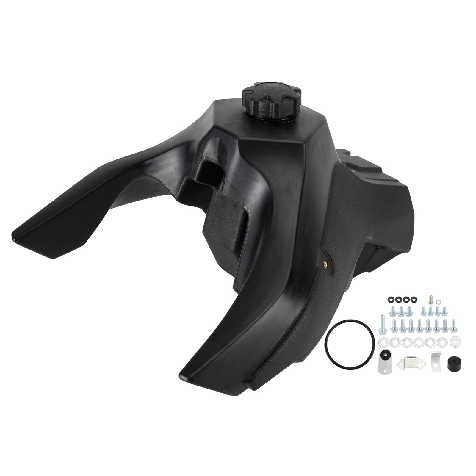 Réservoir de carburant surdimensionné de 3,0 gallons NOIR pour Honda CRF450X CRF450L 2019-2024