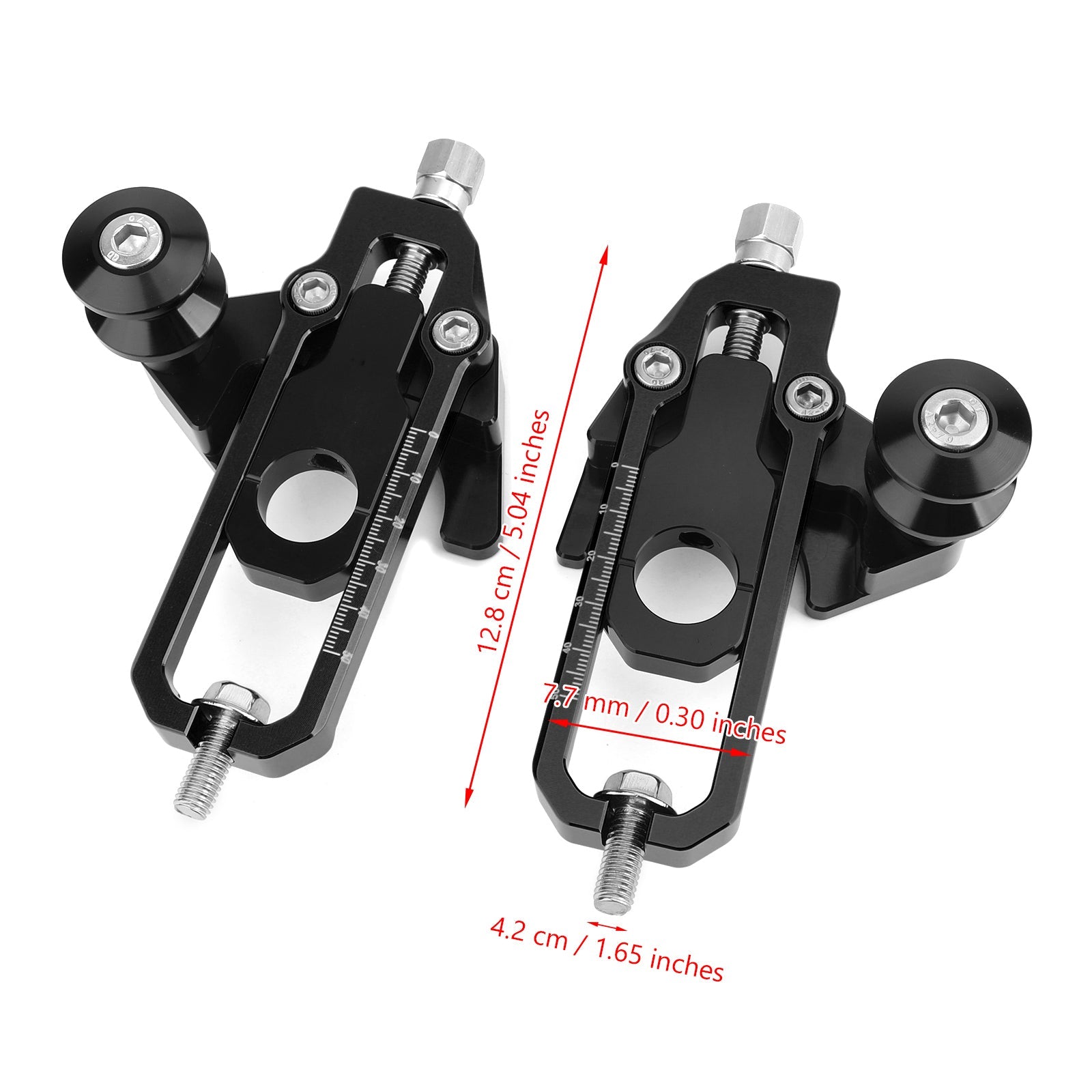 Areyourshop Chain Adjusters with Spool Tensioners Catena for Honda CB650R CBR650R 2019-2022 Generic